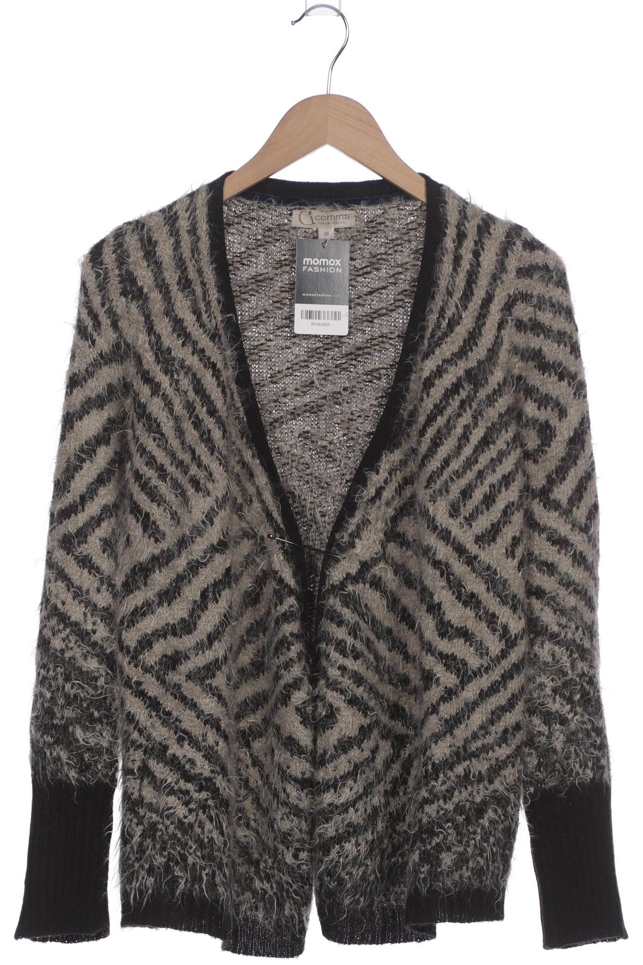 

Comma Damen Strickjacke, grau, Gr. 38