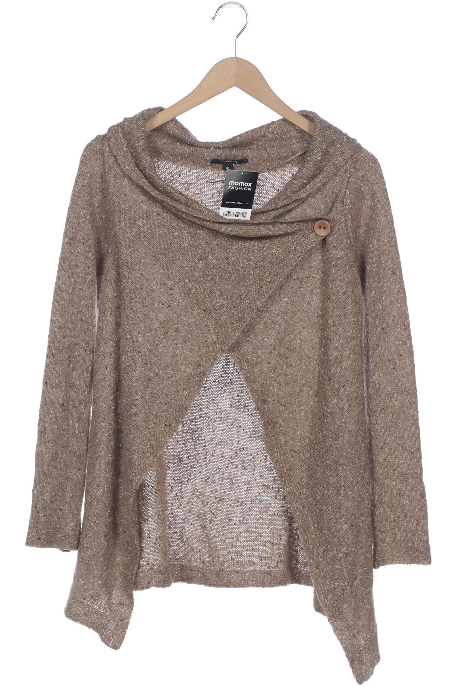 

Comma Damen Strickjacke, braun, Gr. 36