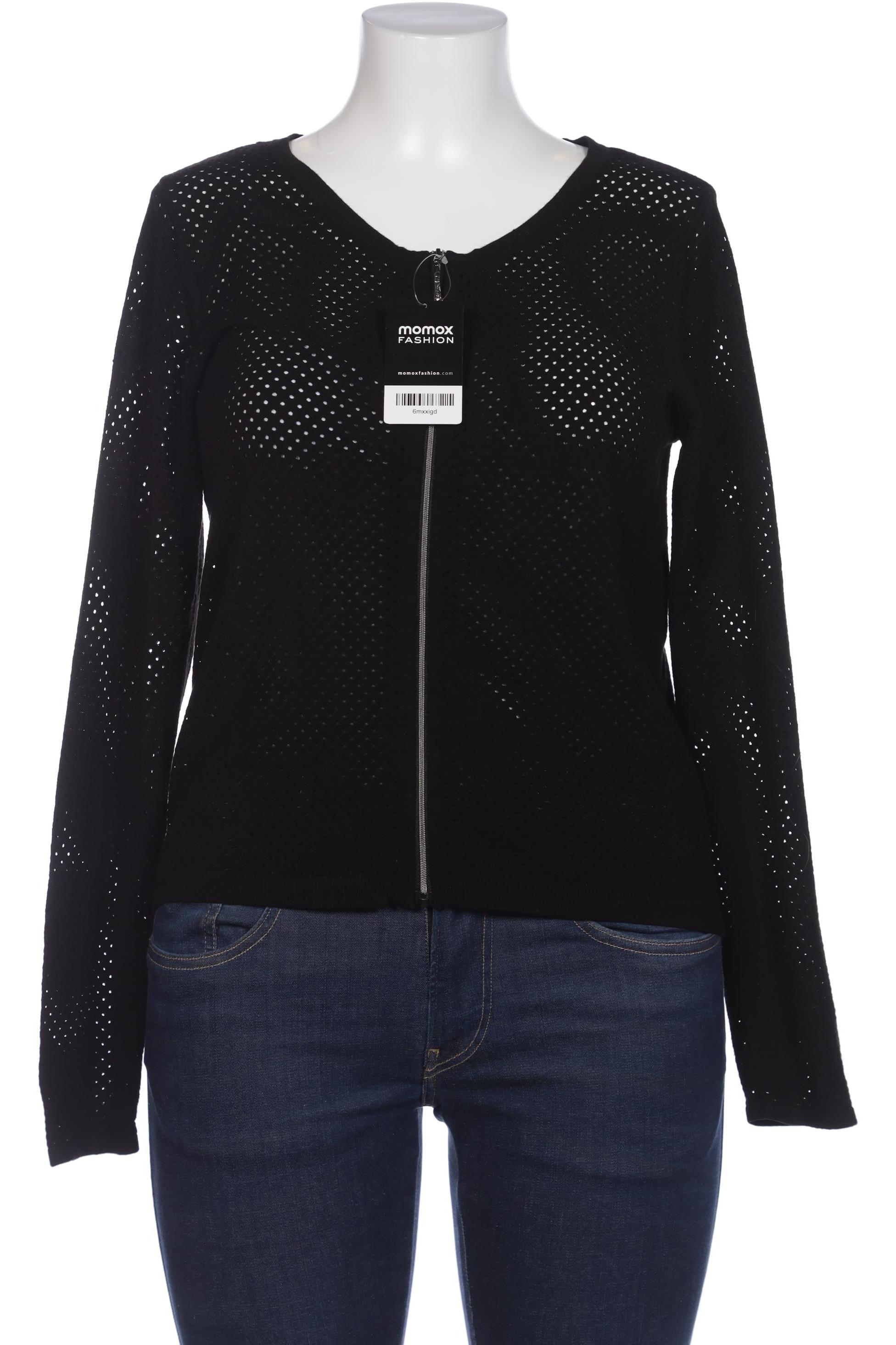 

Comma Damen Strickjacke, schwarz, Gr. 42