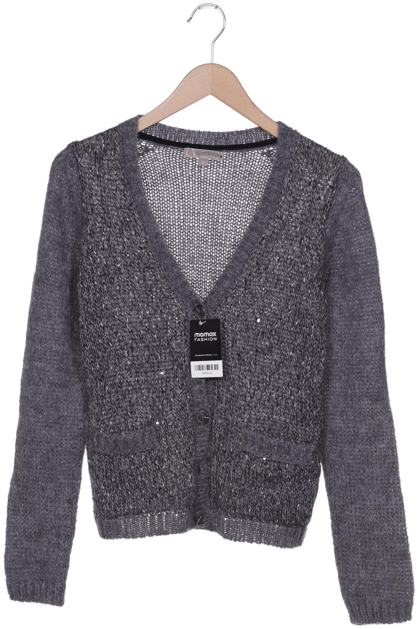 

Comma Damen Strickjacke, grau