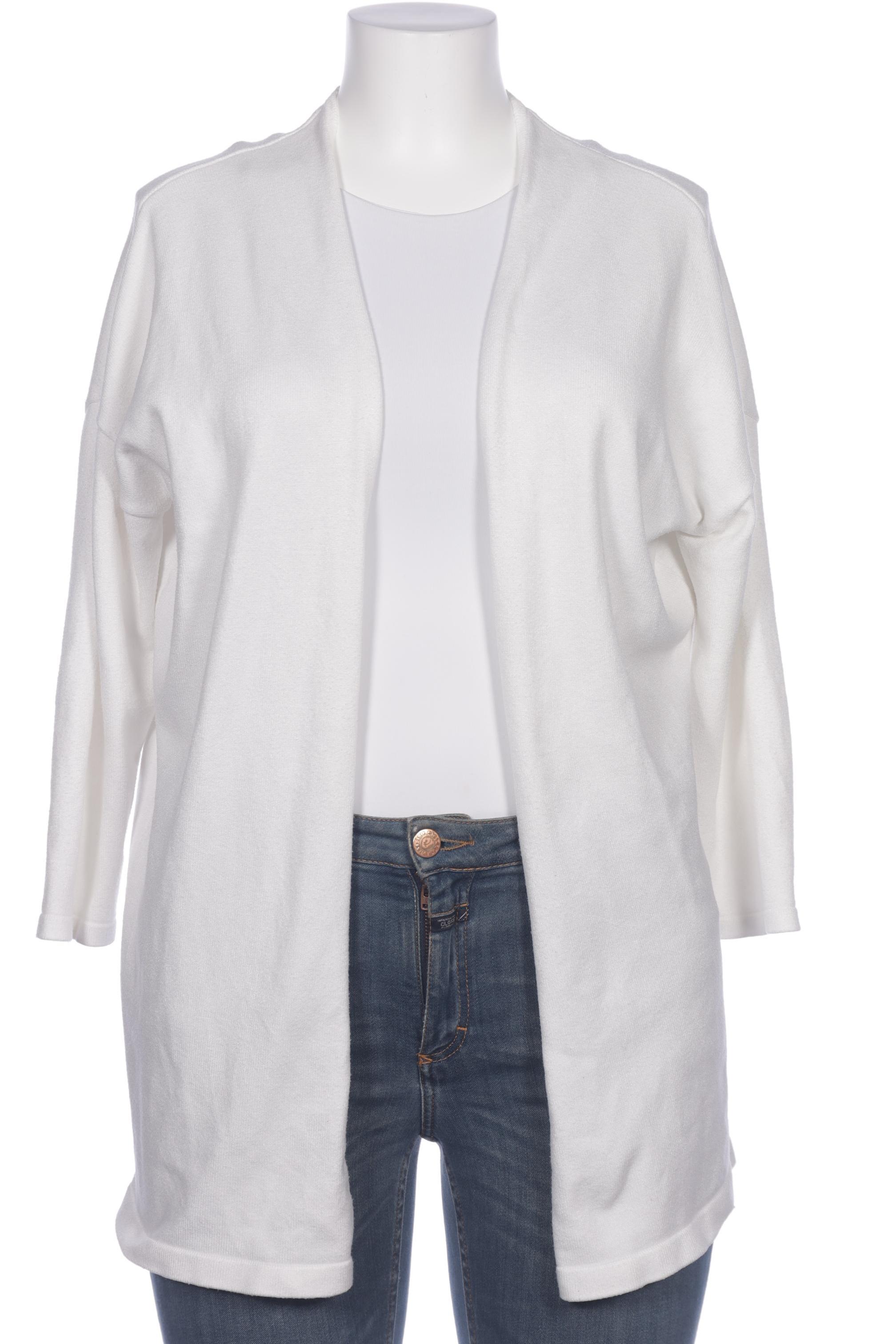 

Comma Damen Strickjacke, weiß, Gr. 44