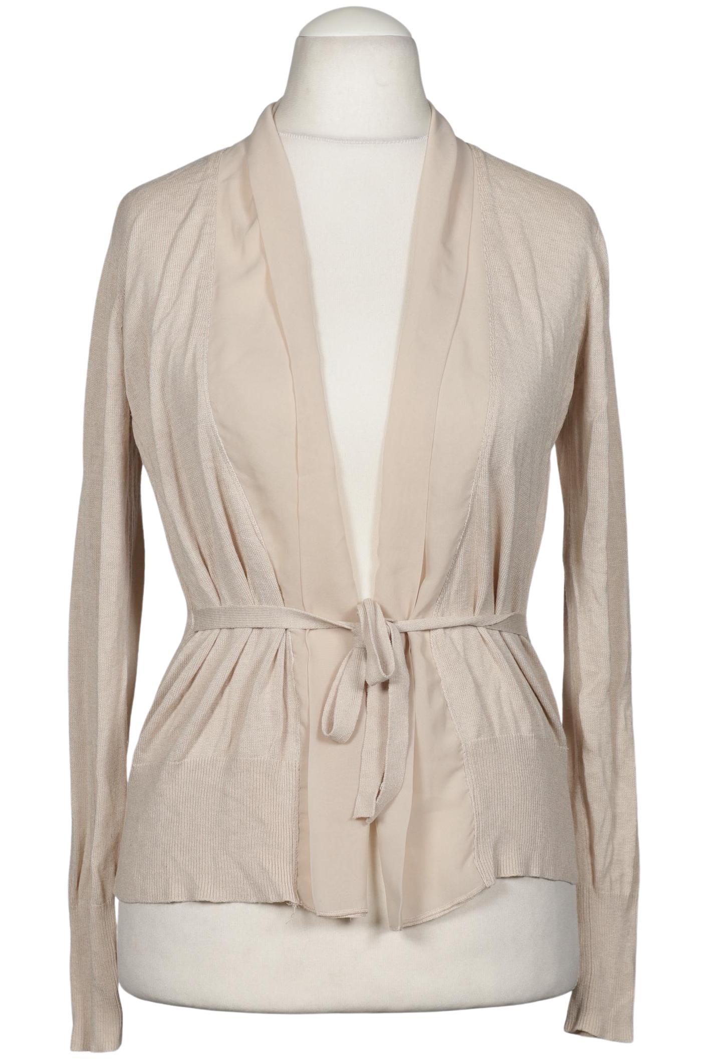 

Comma Damen Strickjacke, beige, Gr. 36