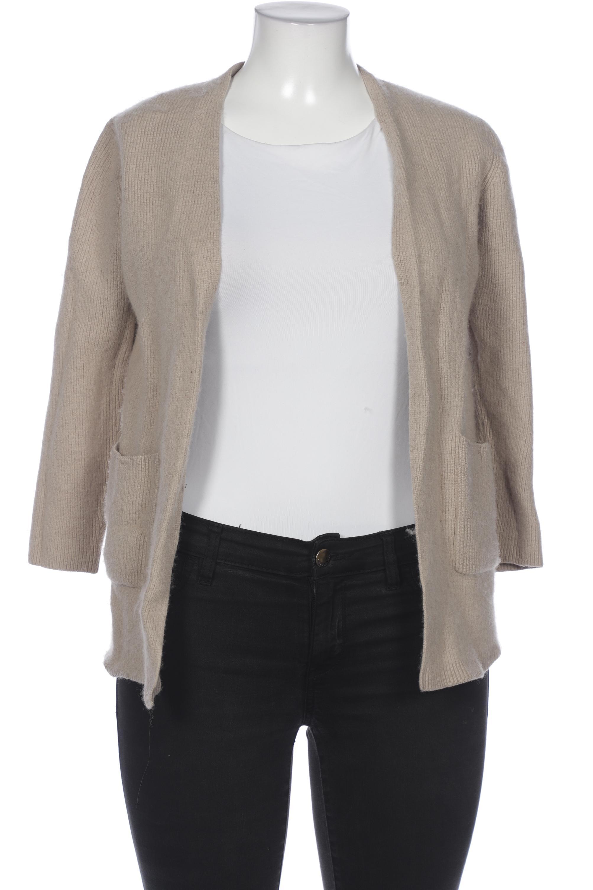 

Comma Damen Strickjacke, beige, Gr. 42