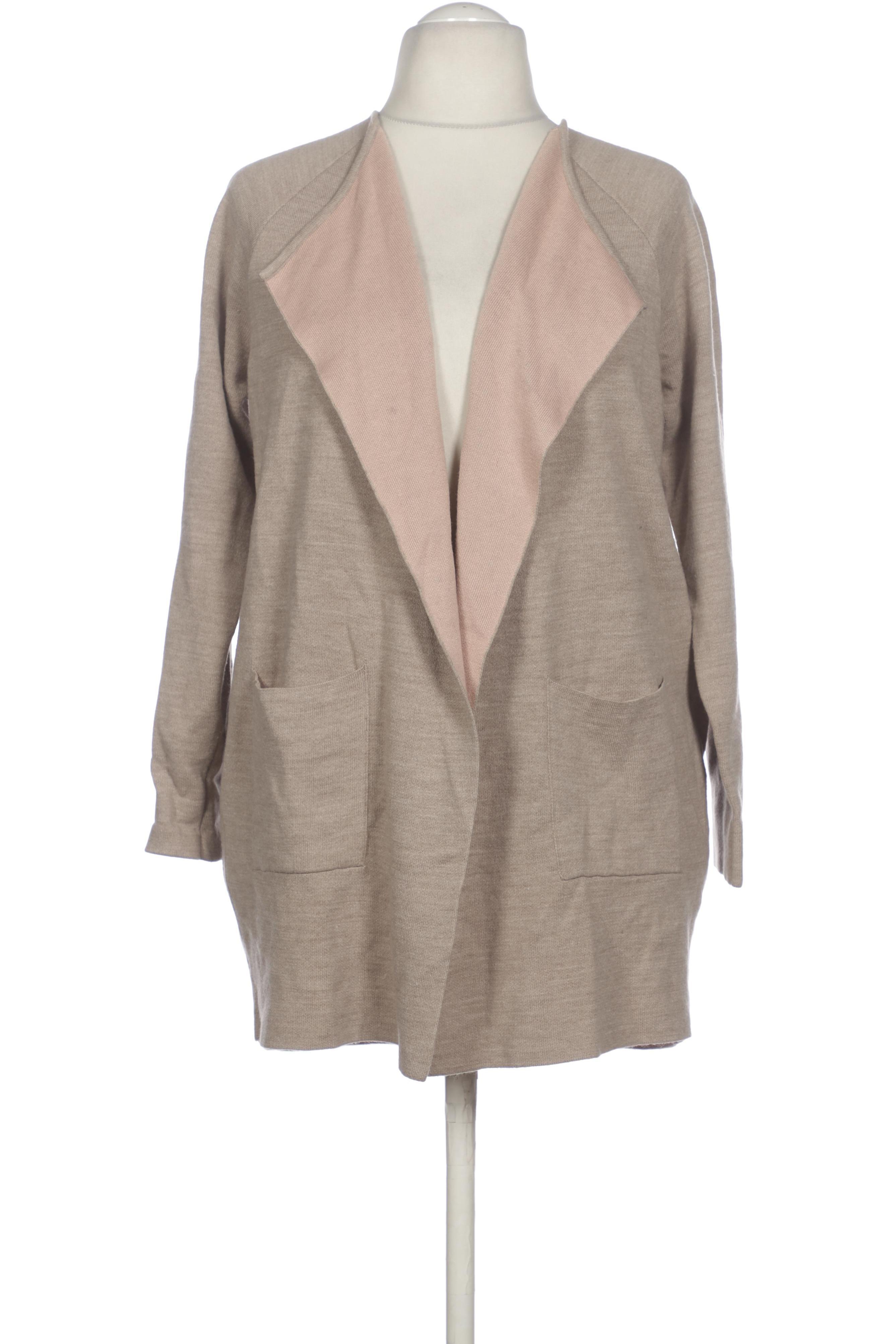 

Comma Damen Strickjacke, beige, Gr. 44