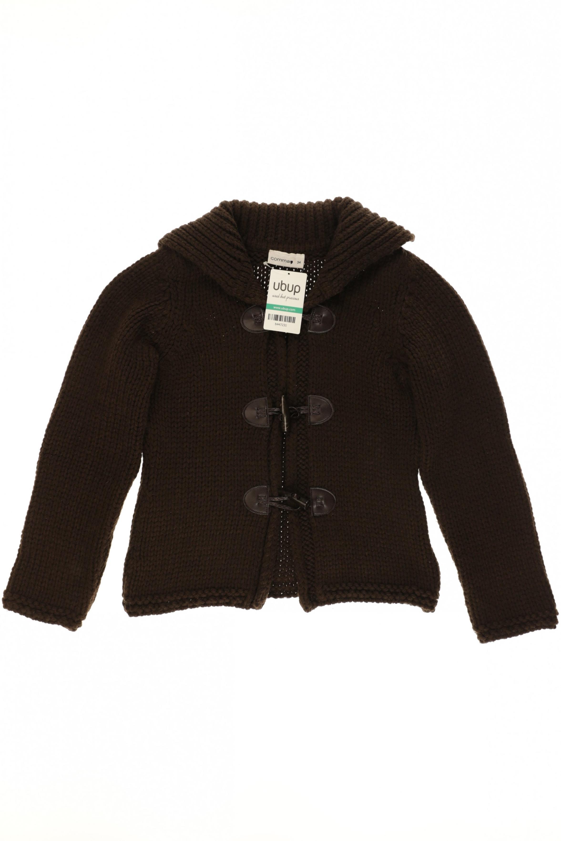 

Comma Damen Strickjacke, braun, Gr. 34