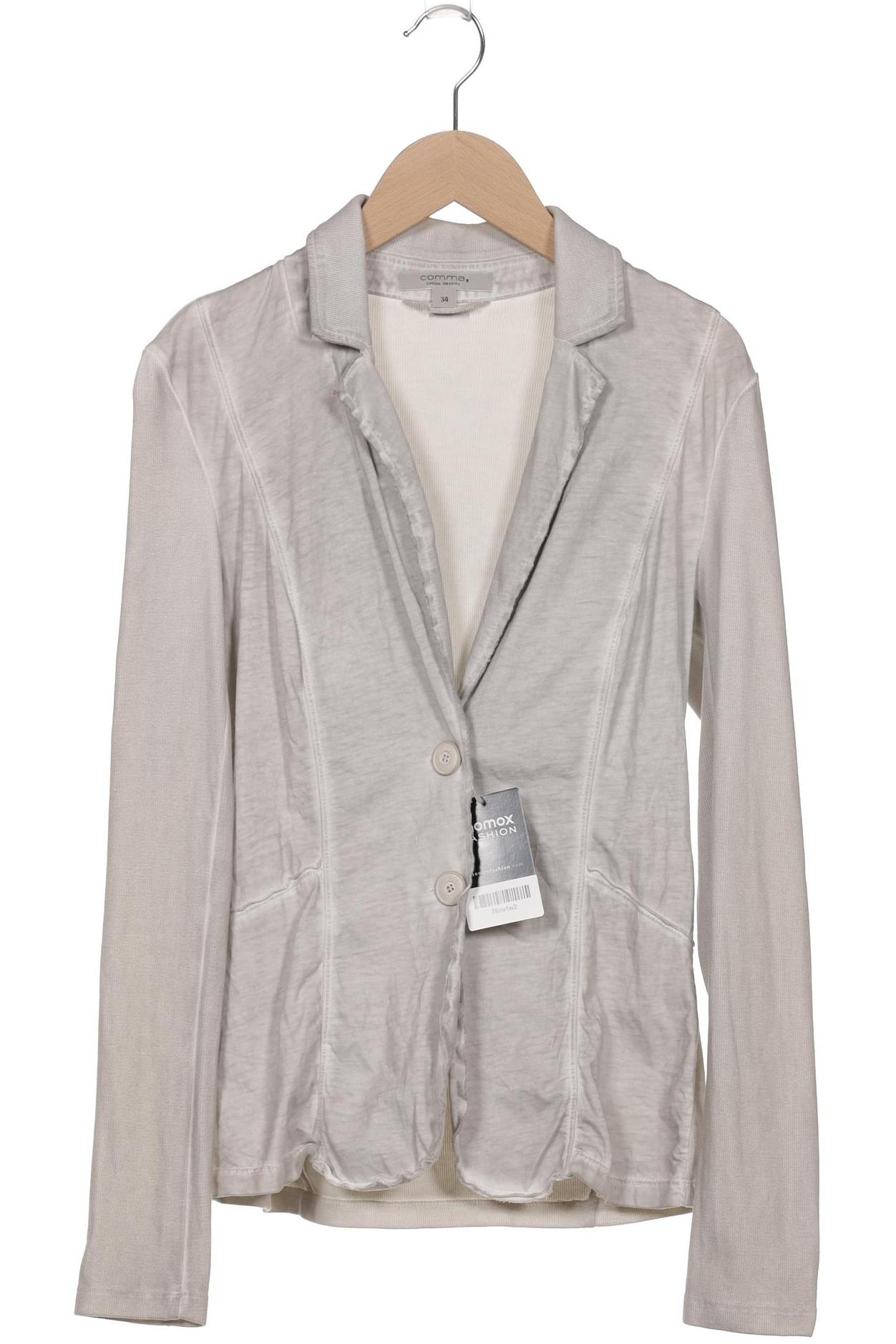 

Comma Damen Strickjacke, grau, Gr. 34