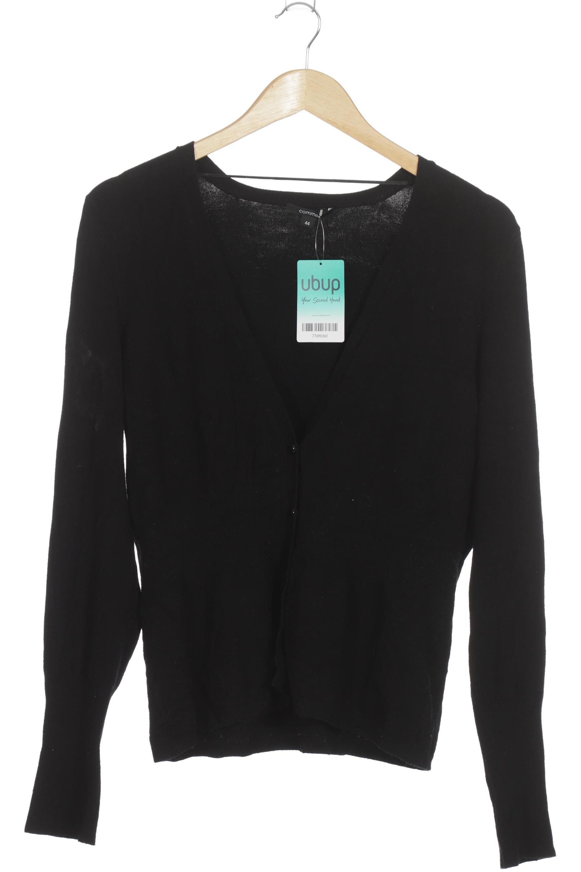 

Comma Damen Strickjacke, schwarz, Gr. 44