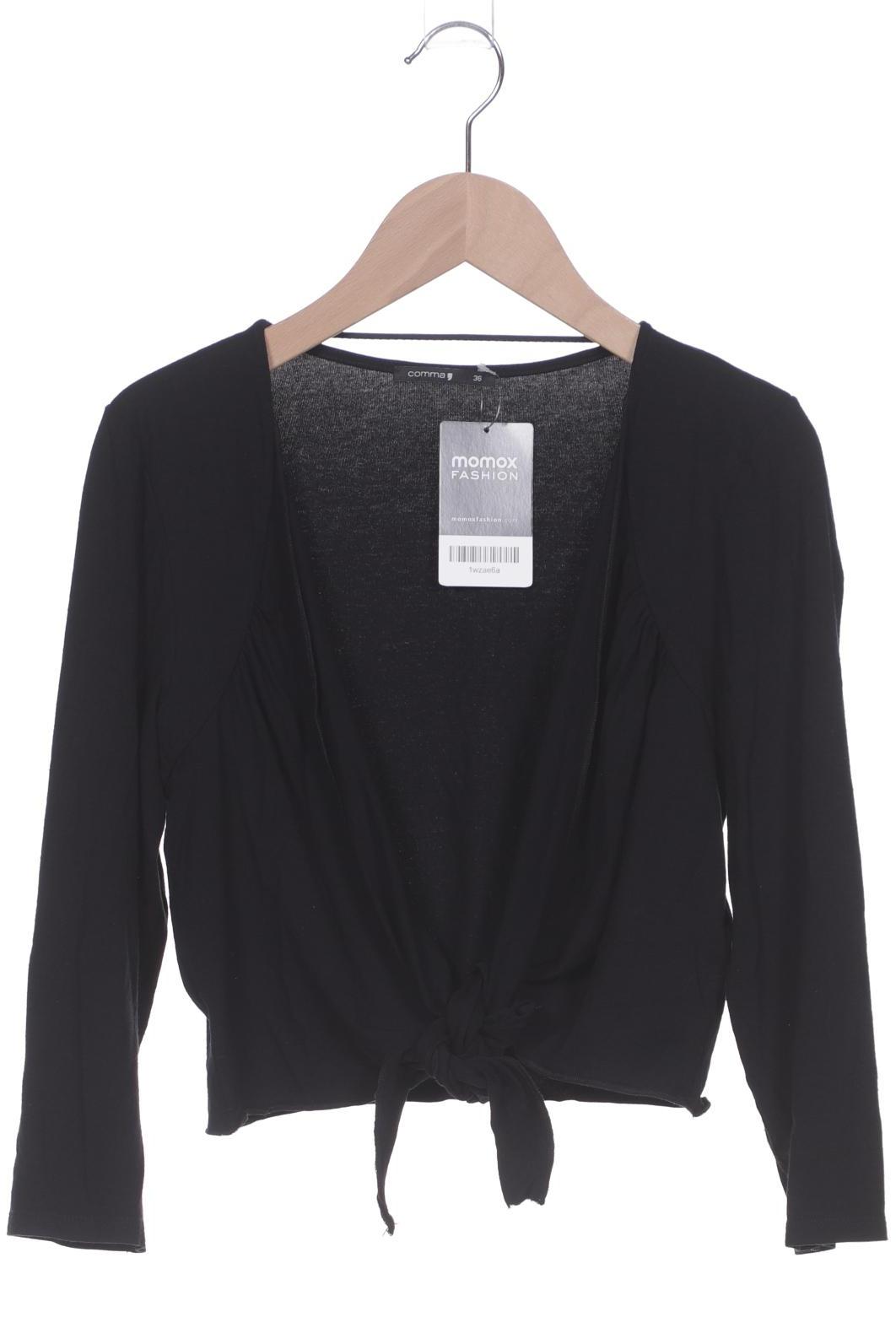 

Comma Damen Strickjacke, schwarz, Gr. 36