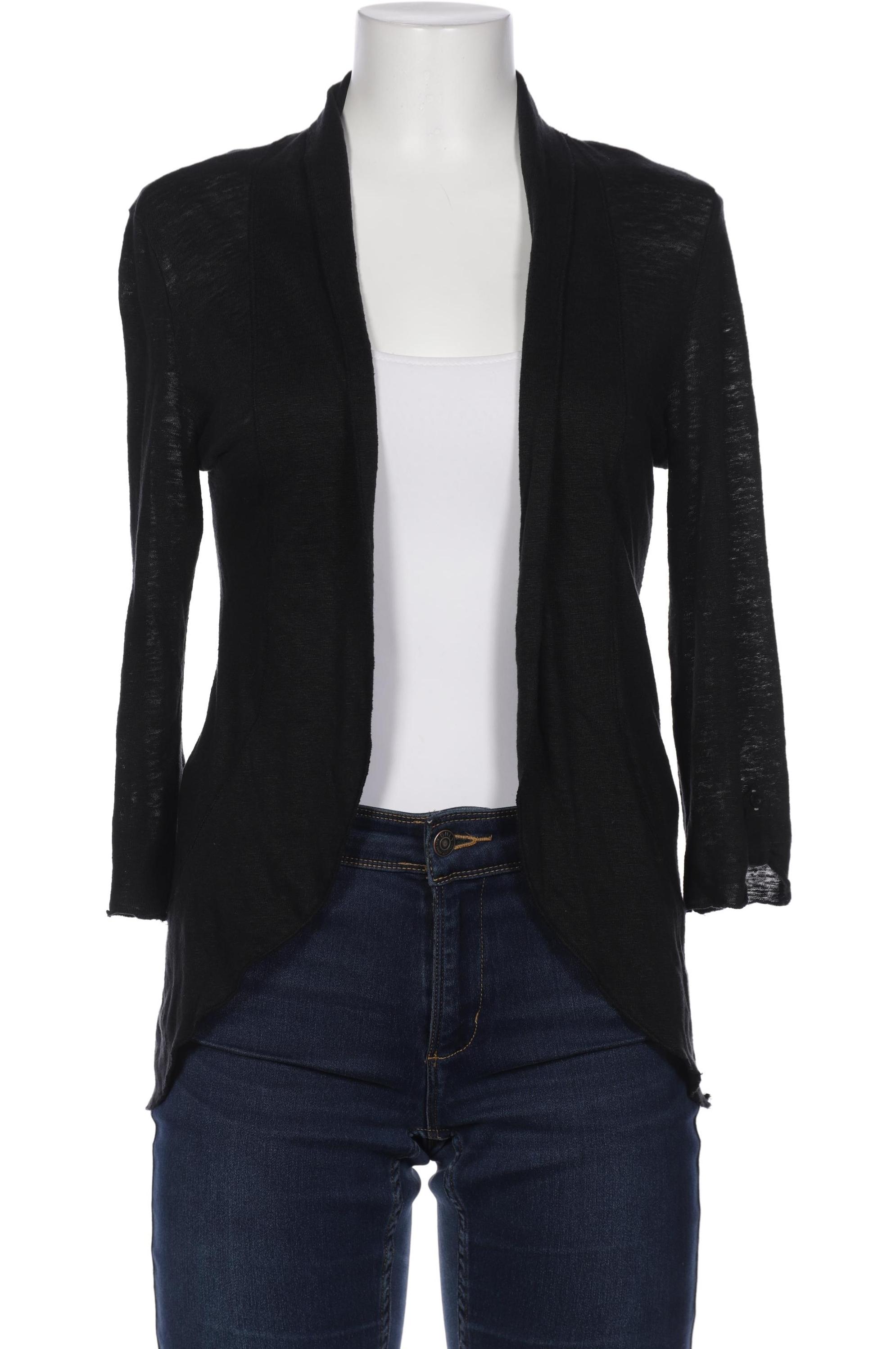 

Comma Damen Strickjacke, schwarz, Gr. 38