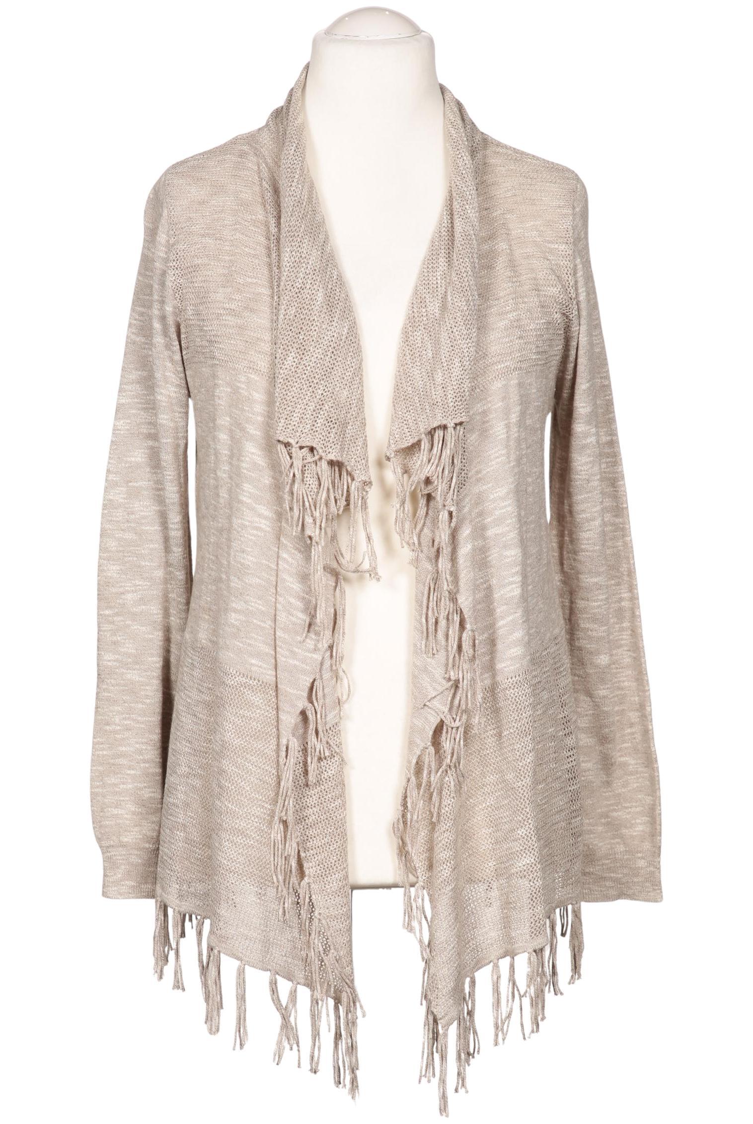 

Comma Damen Strickjacke, beige, Gr. 40