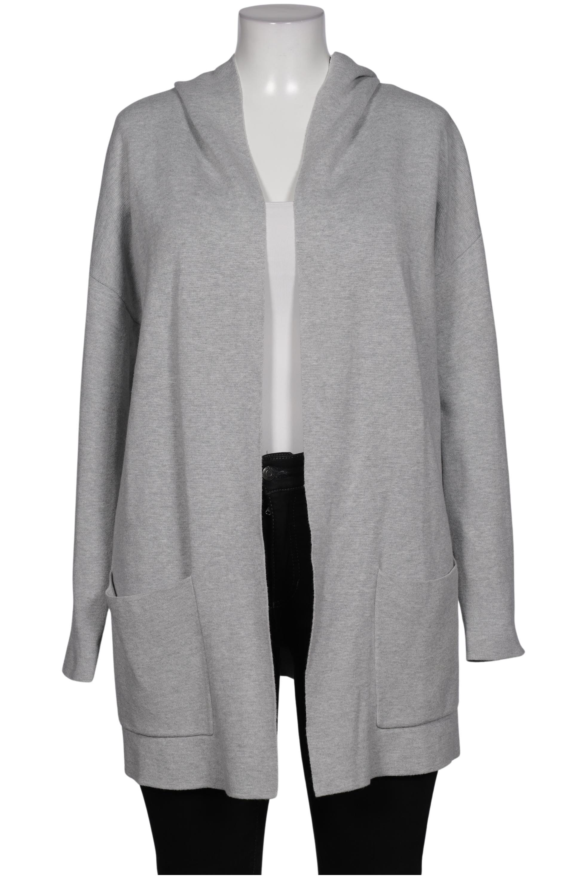 

Comma Damen Strickjacke, grau, Gr. 46