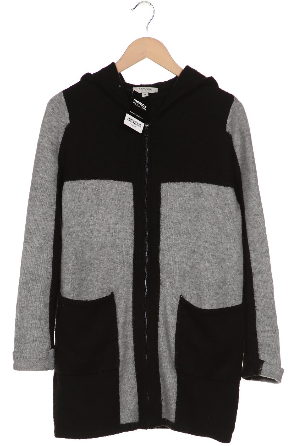 

Comma Damen Strickjacke, grau, Gr. 38