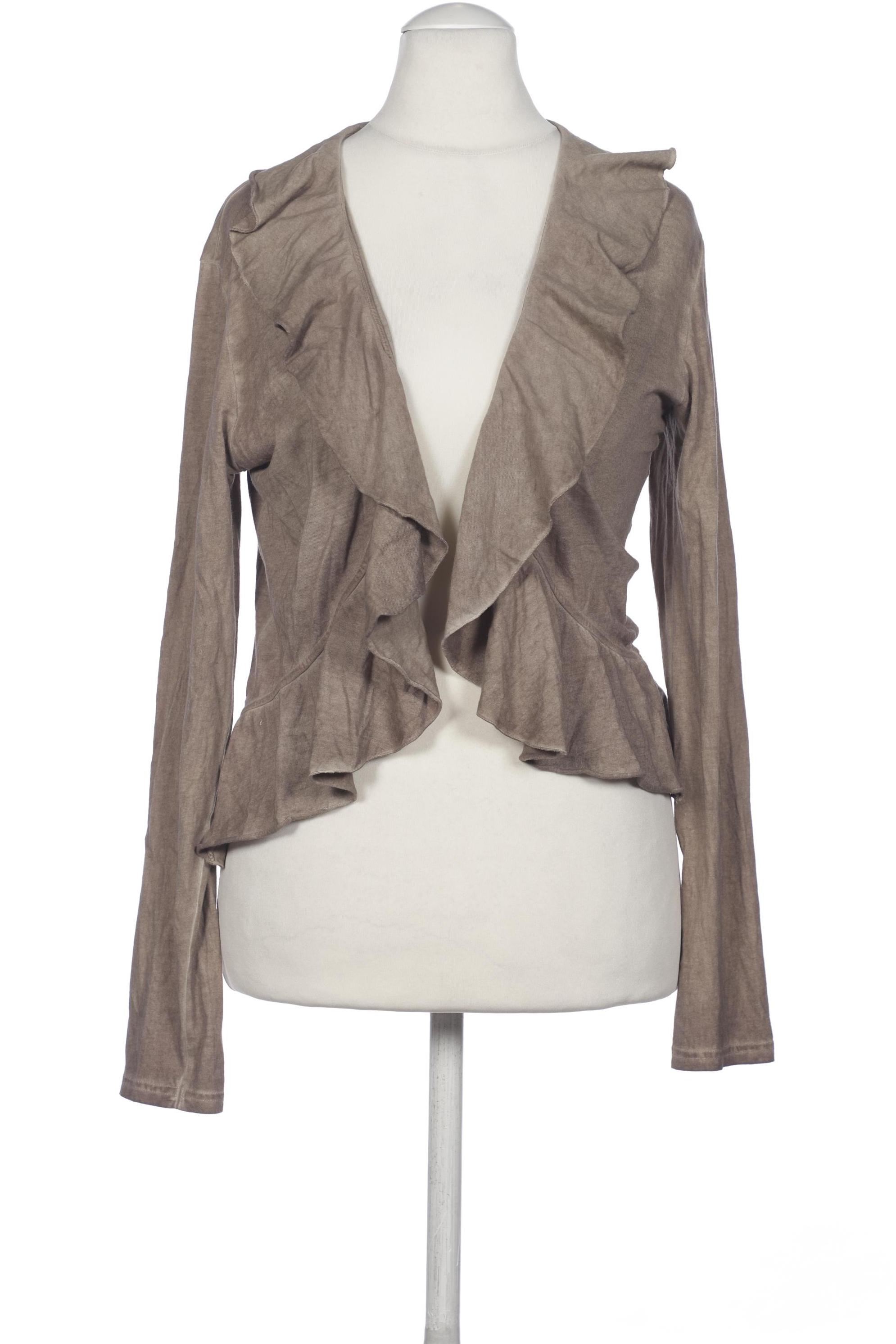 

Comma Damen Strickjacke, beige, Gr. 38