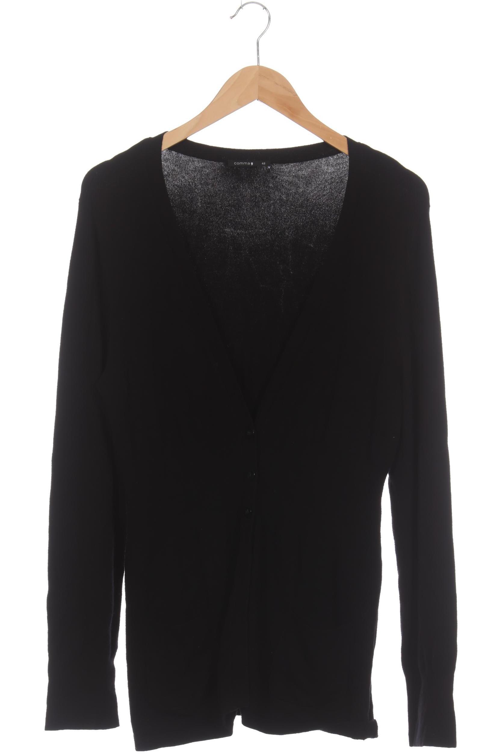 

Comma Damen Strickjacke, schwarz, Gr. 42