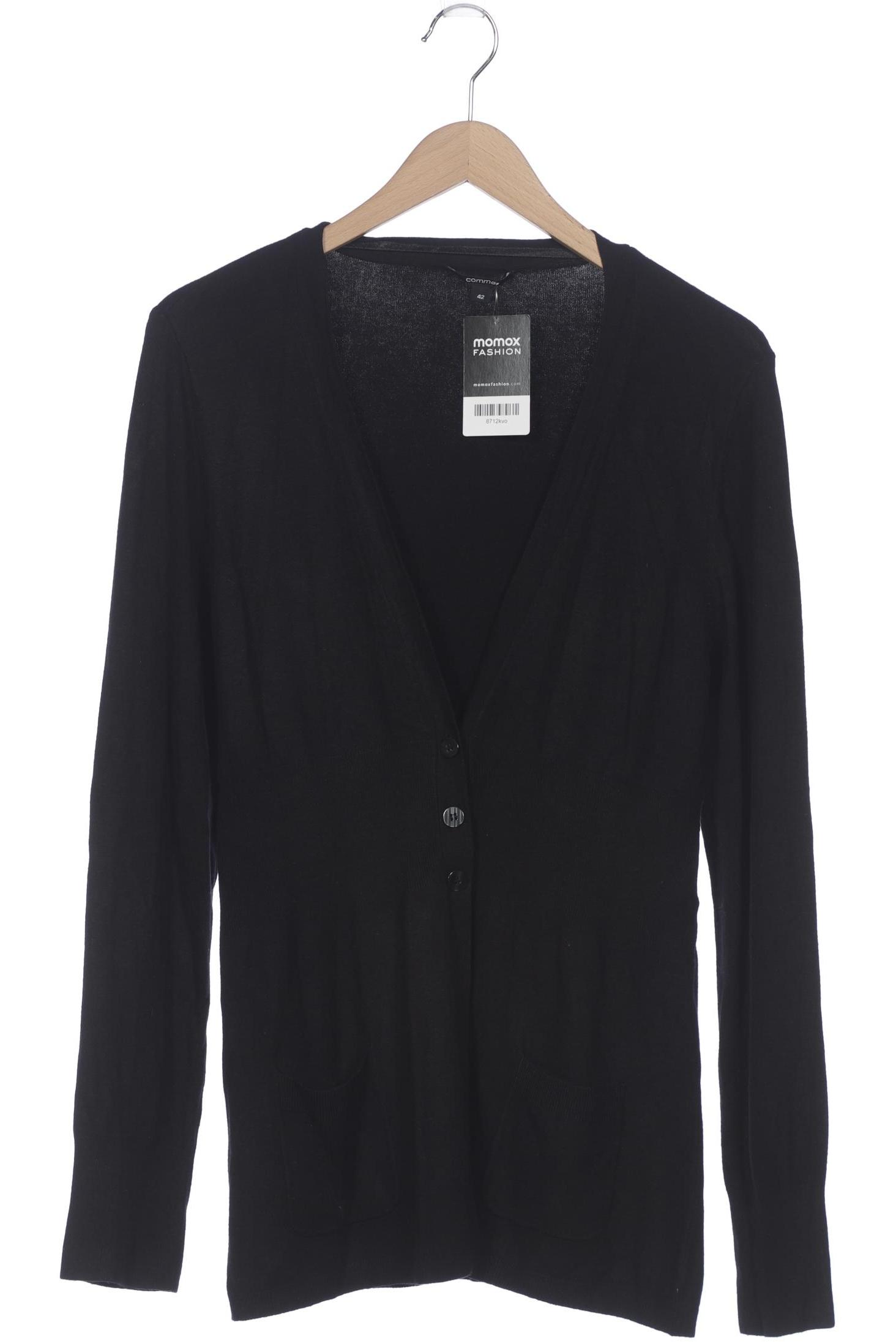 

Comma Damen Strickjacke, schwarz, Gr. 42