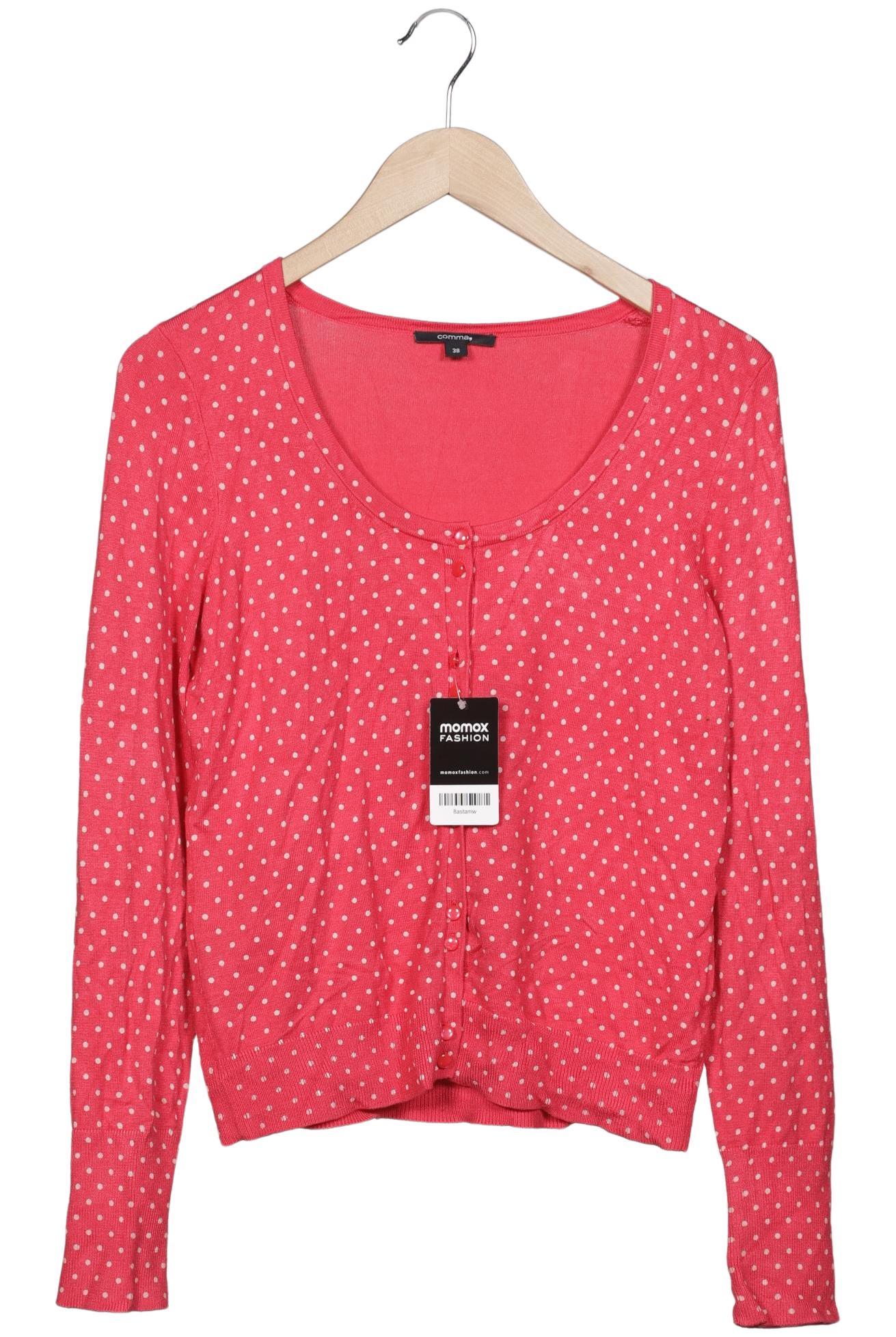 

Comma Damen Strickjacke, pink, Gr. 38