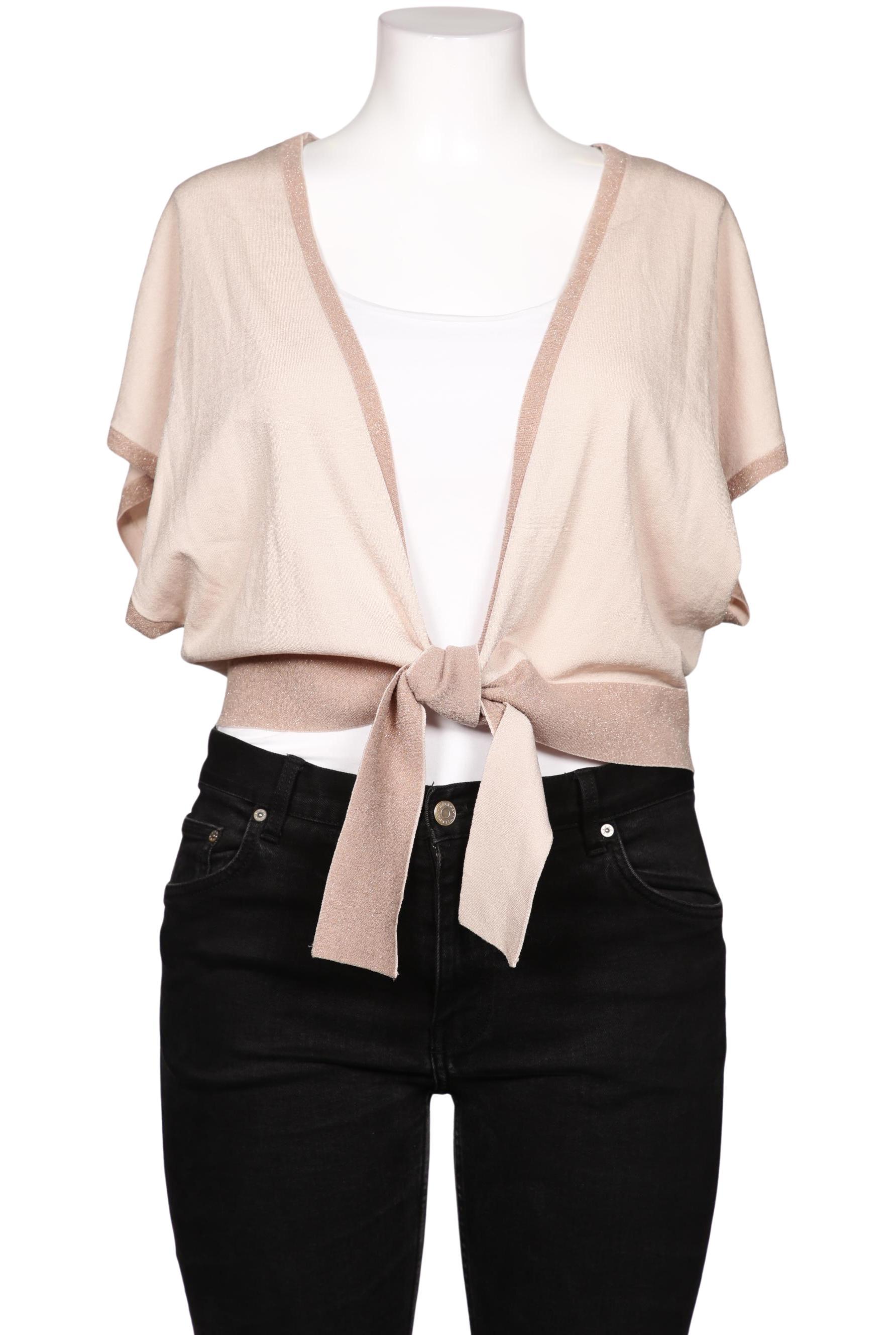

Comma Damen Strickjacke, beige, Gr. 42
