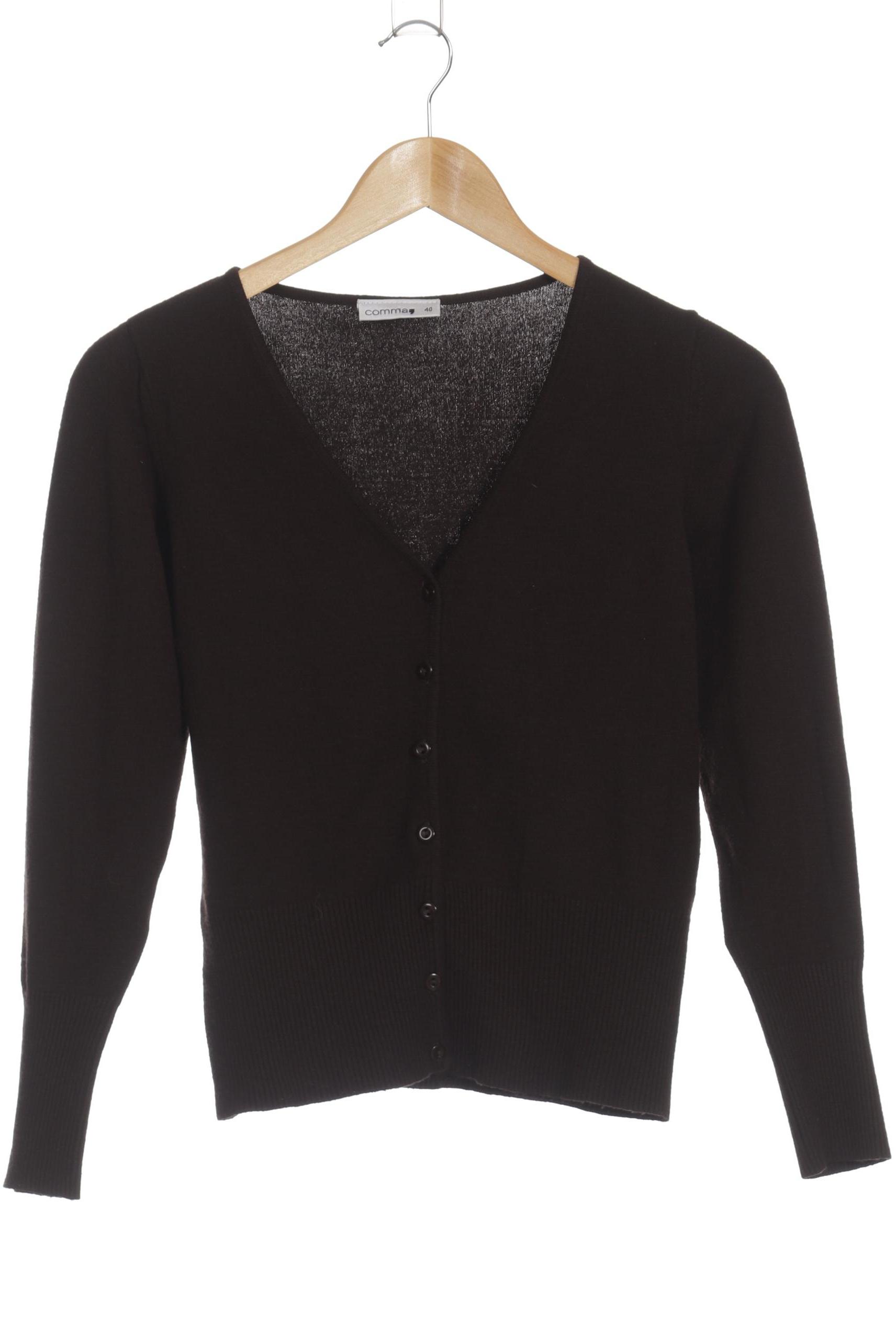 

Comma Damen Strickjacke, braun, Gr. 40