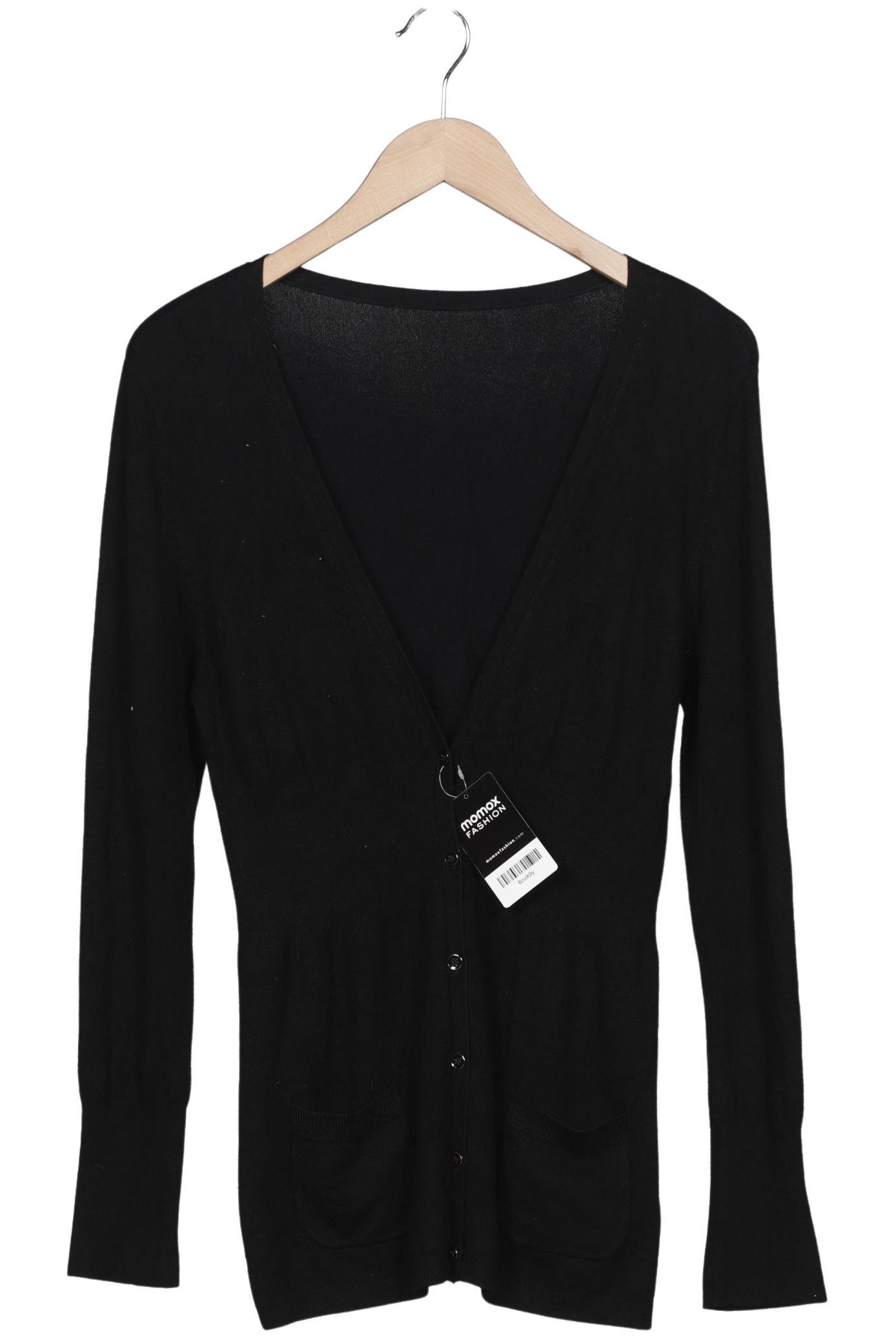 

Comma Damen Strickjacke, schwarz, Gr. 38