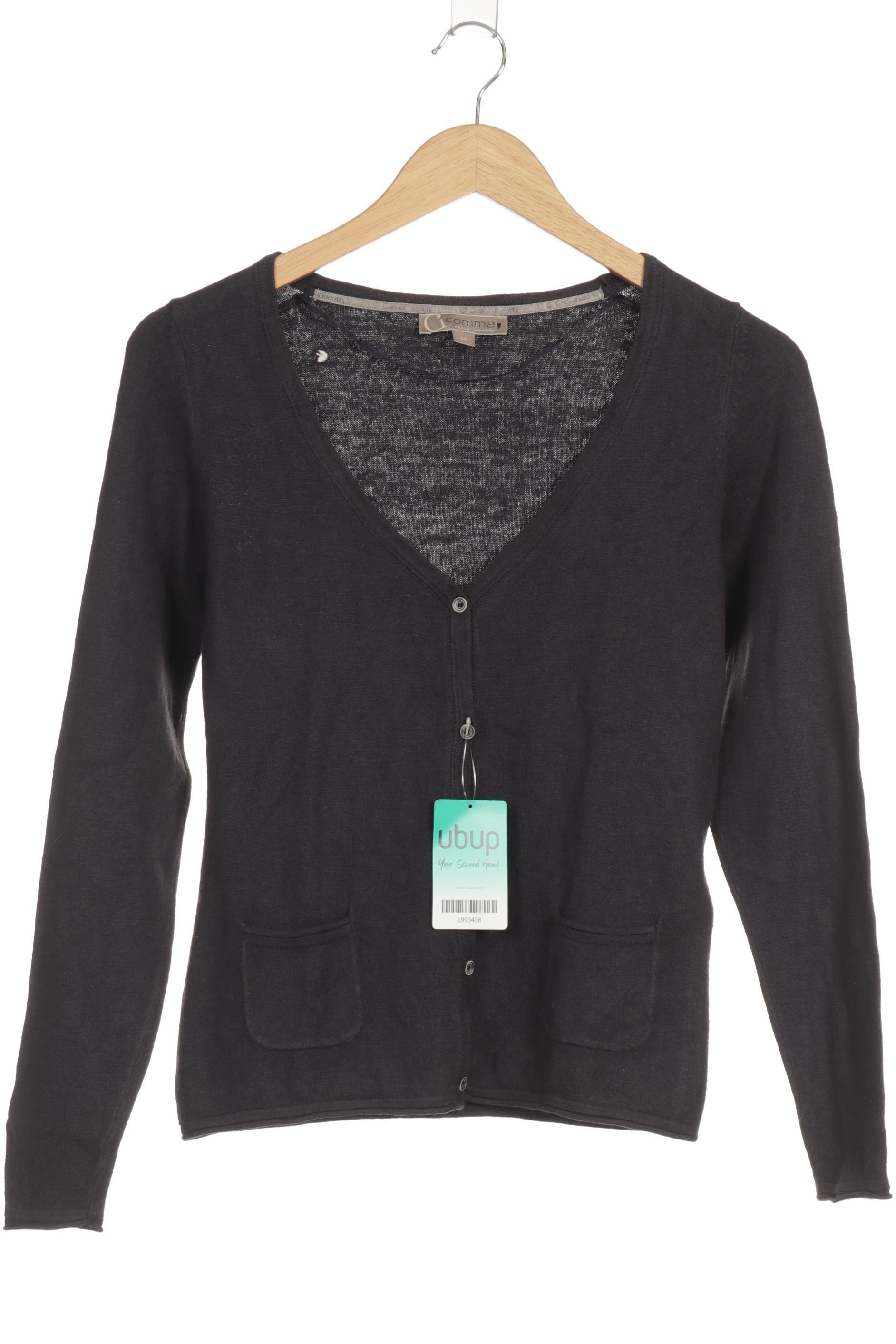 

Comma Damen Strickjacke, blau, Gr. 34