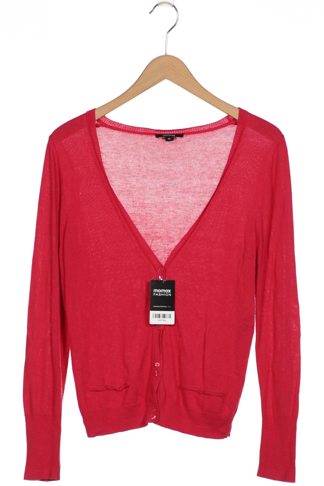 

Comma Damen Strickjacke, pink, Gr. 40