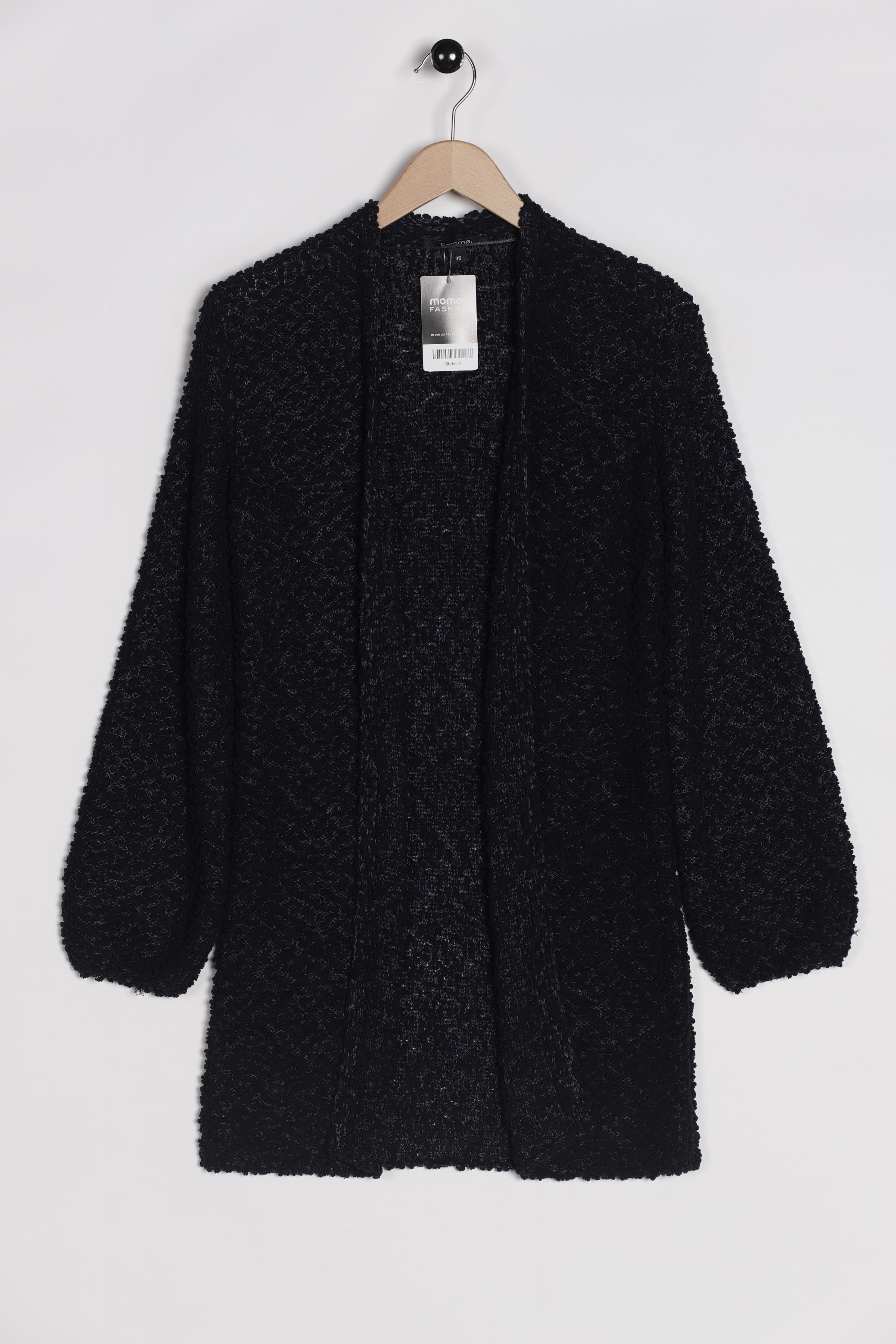 

Comma Damen Strickjacke, blau, Gr. 36