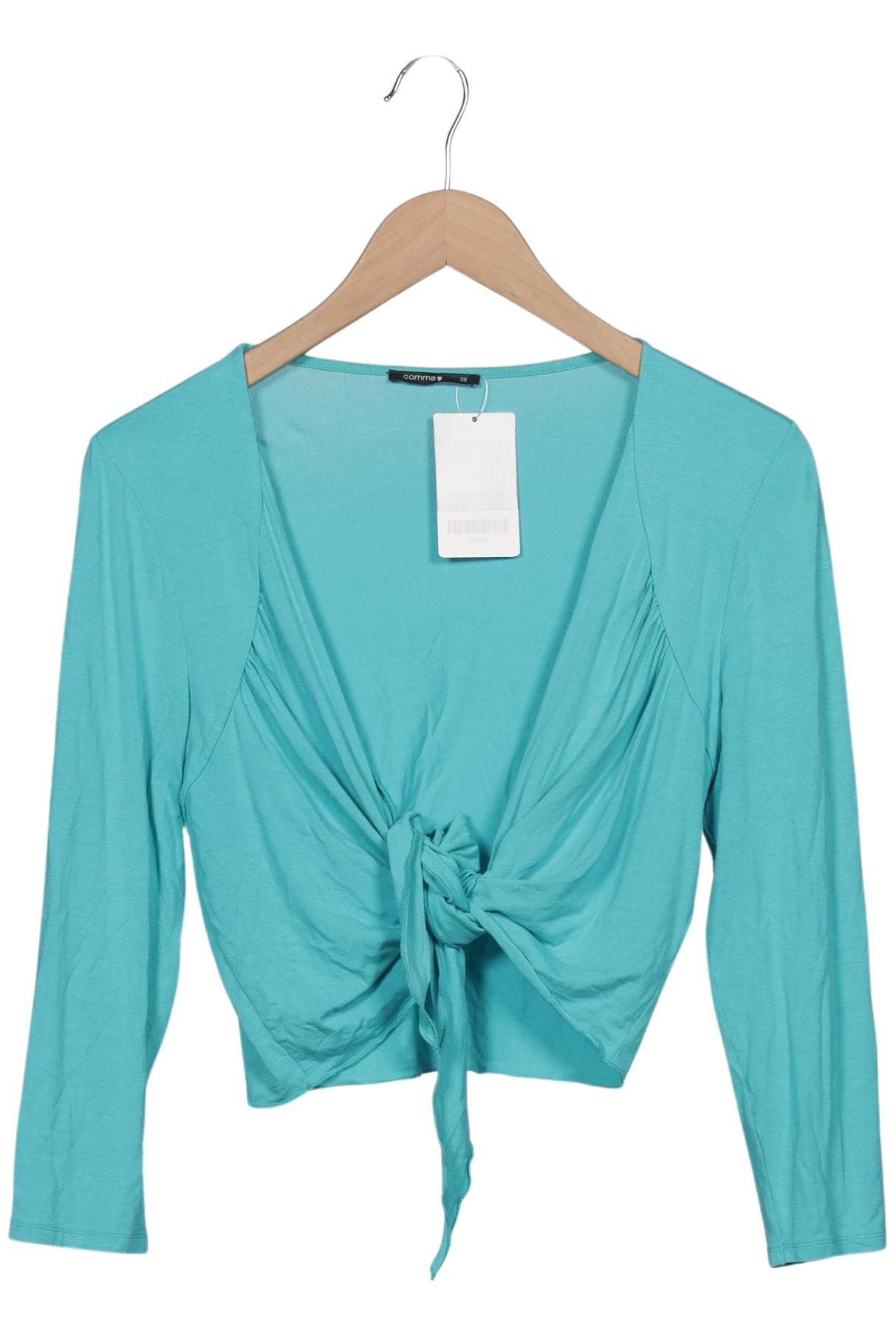 

Comma Damen Strickjacke, türkis, Gr. 38