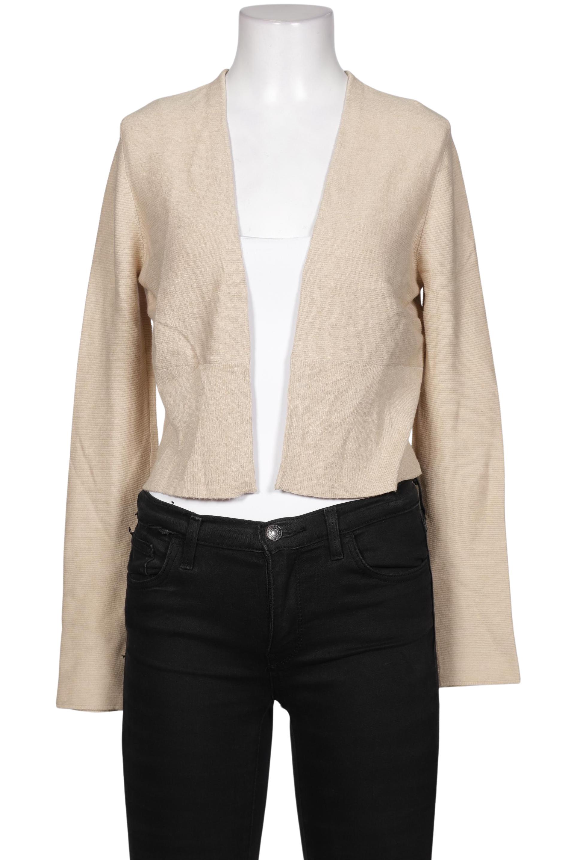 

Comma Damen Strickjacke, beige, Gr. 34
