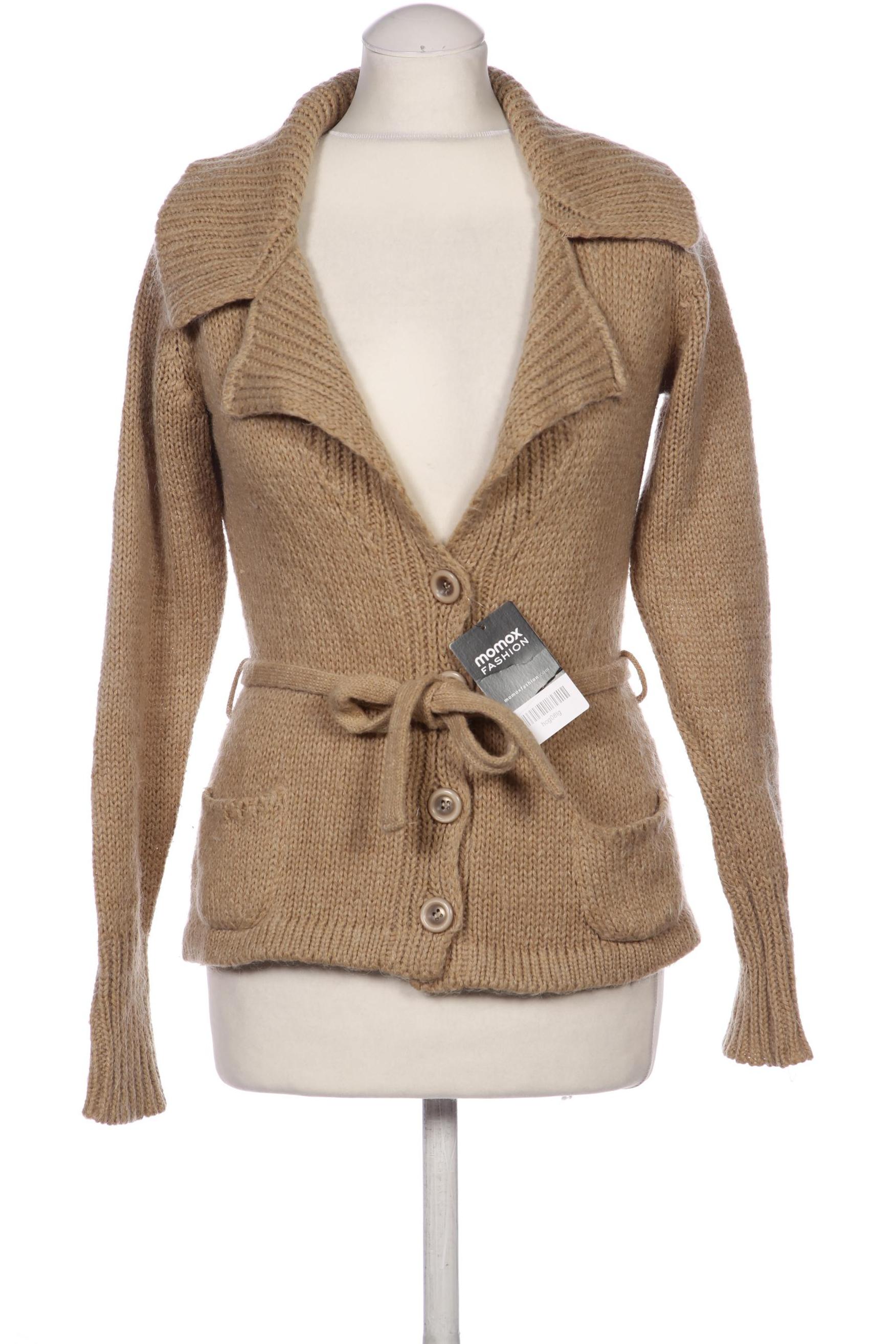 

Comma Damen Strickjacke, beige, Gr. 38