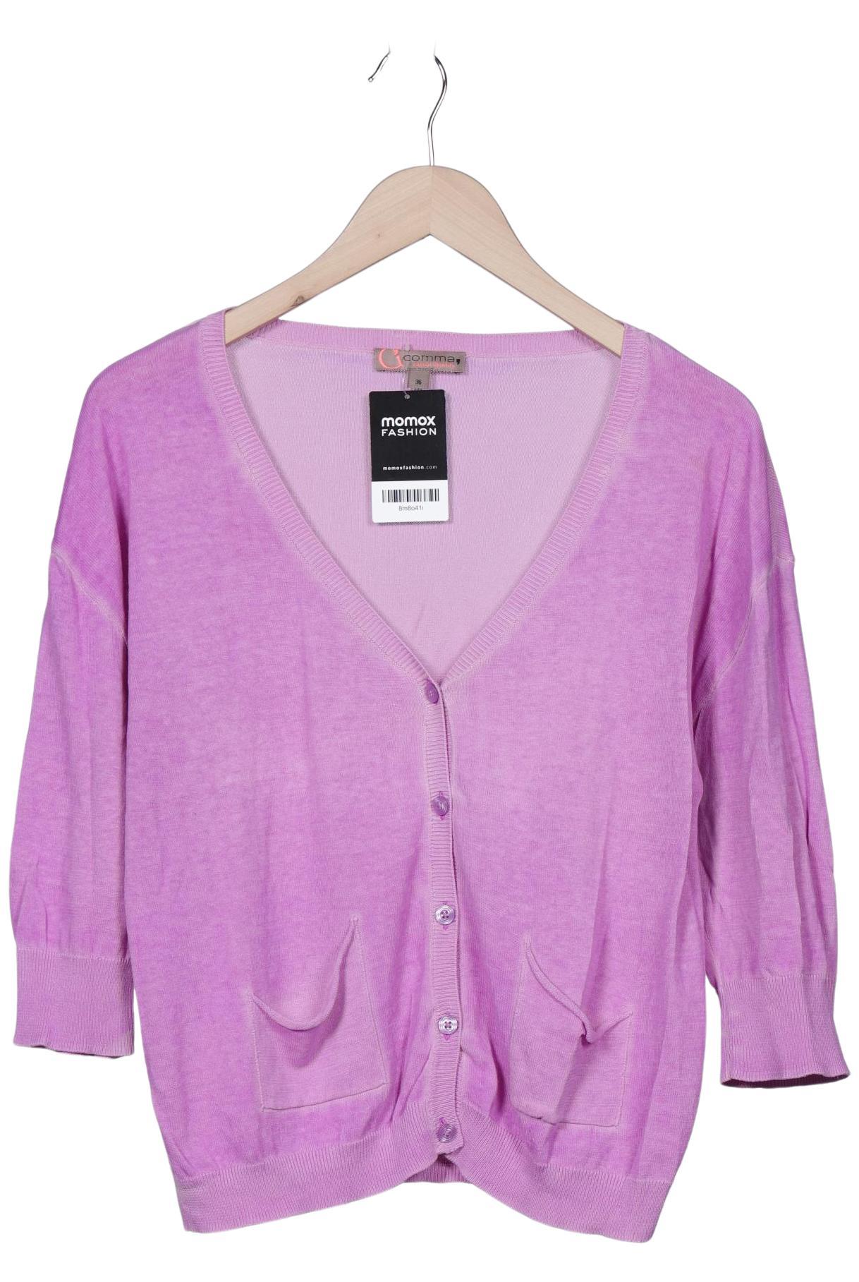 

Comma Damen Strickjacke, flieder, Gr. 36
