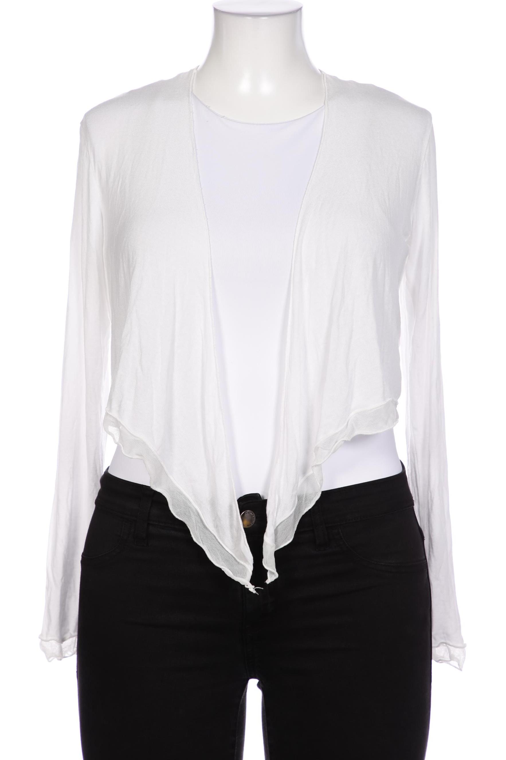 

Comma Damen Strickjacke, weiß, Gr. 40