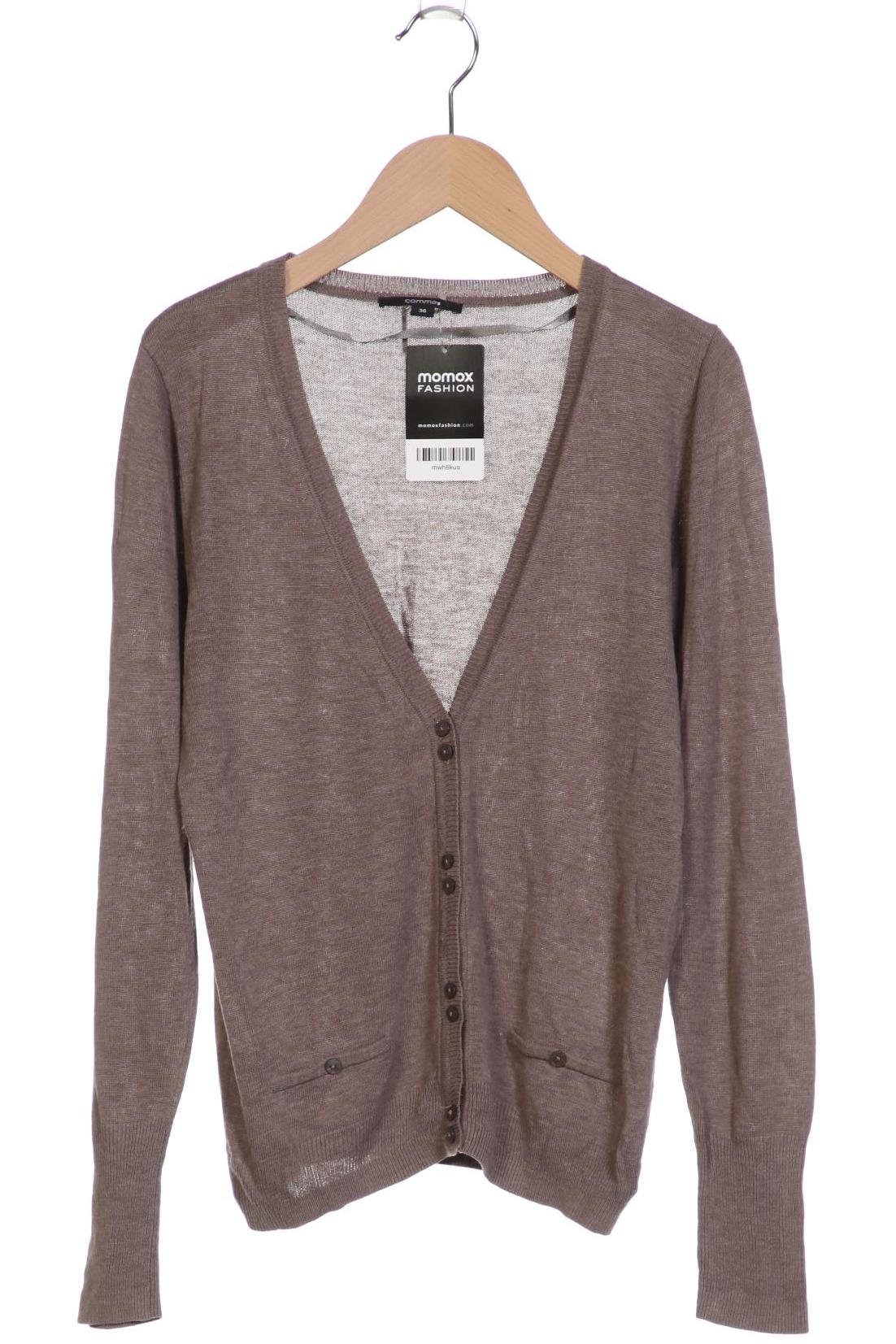 

Comma Damen Strickjacke, braun, Gr. 36