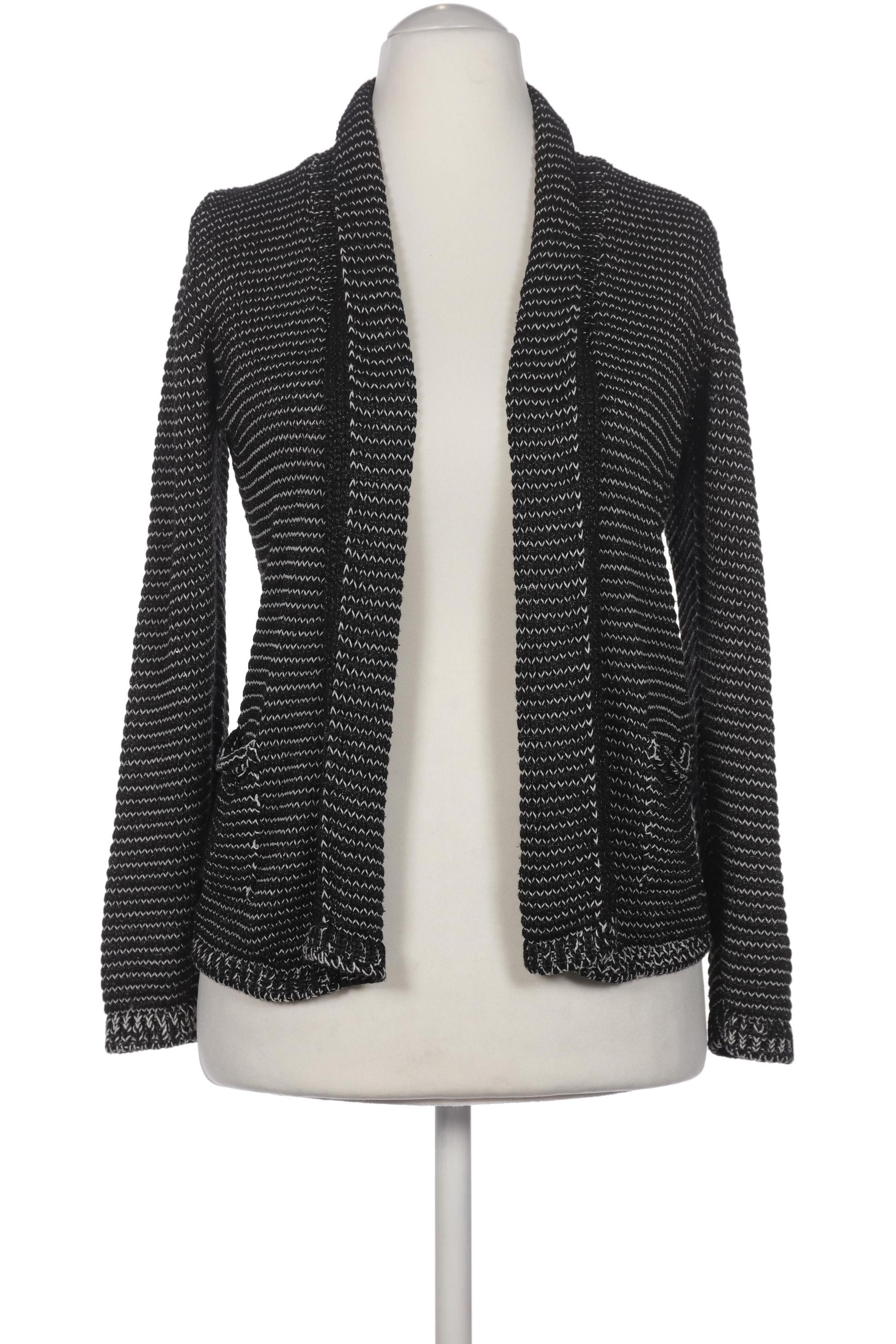 

Comma Damen Strickjacke, schwarz, Gr. 36