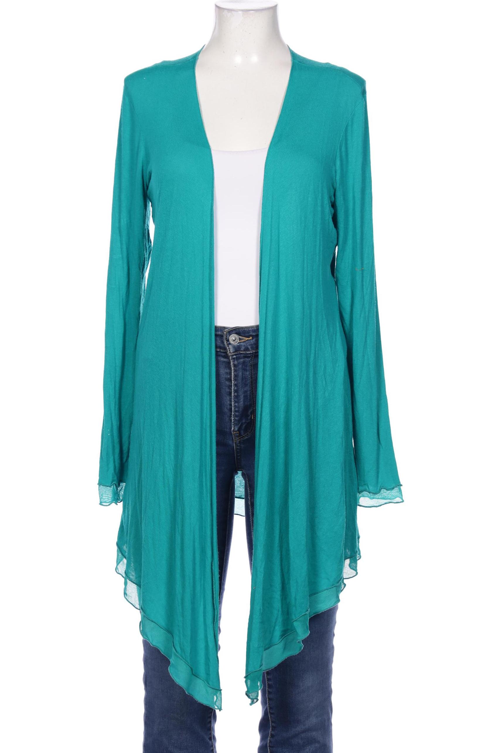 

Comma Damen Strickjacke, türkis, Gr. 40