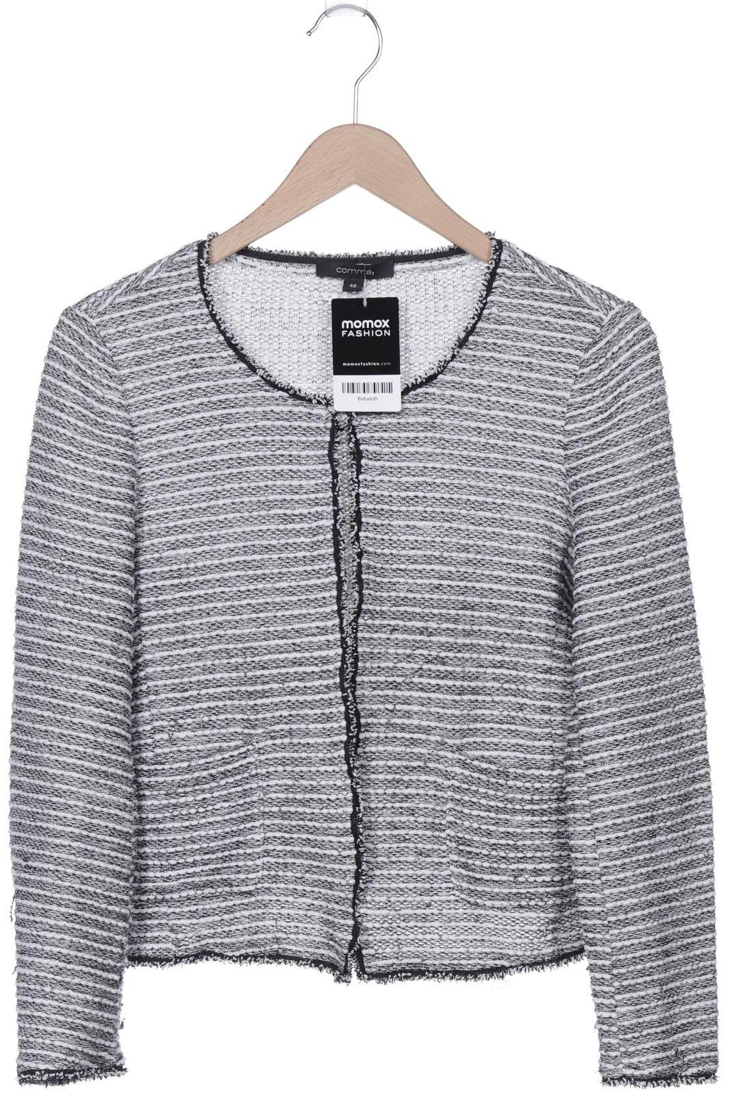 

Comma Damen Strickjacke, grau, Gr. 42
