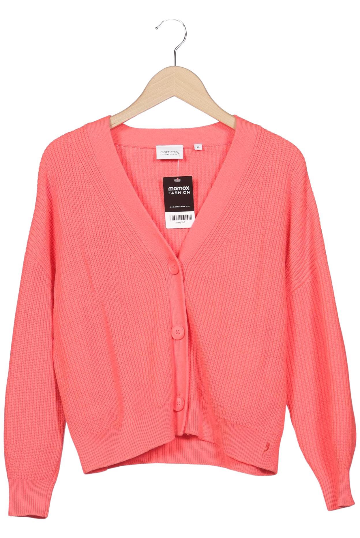 

Comma Damen Strickjacke, pink, Gr. 42