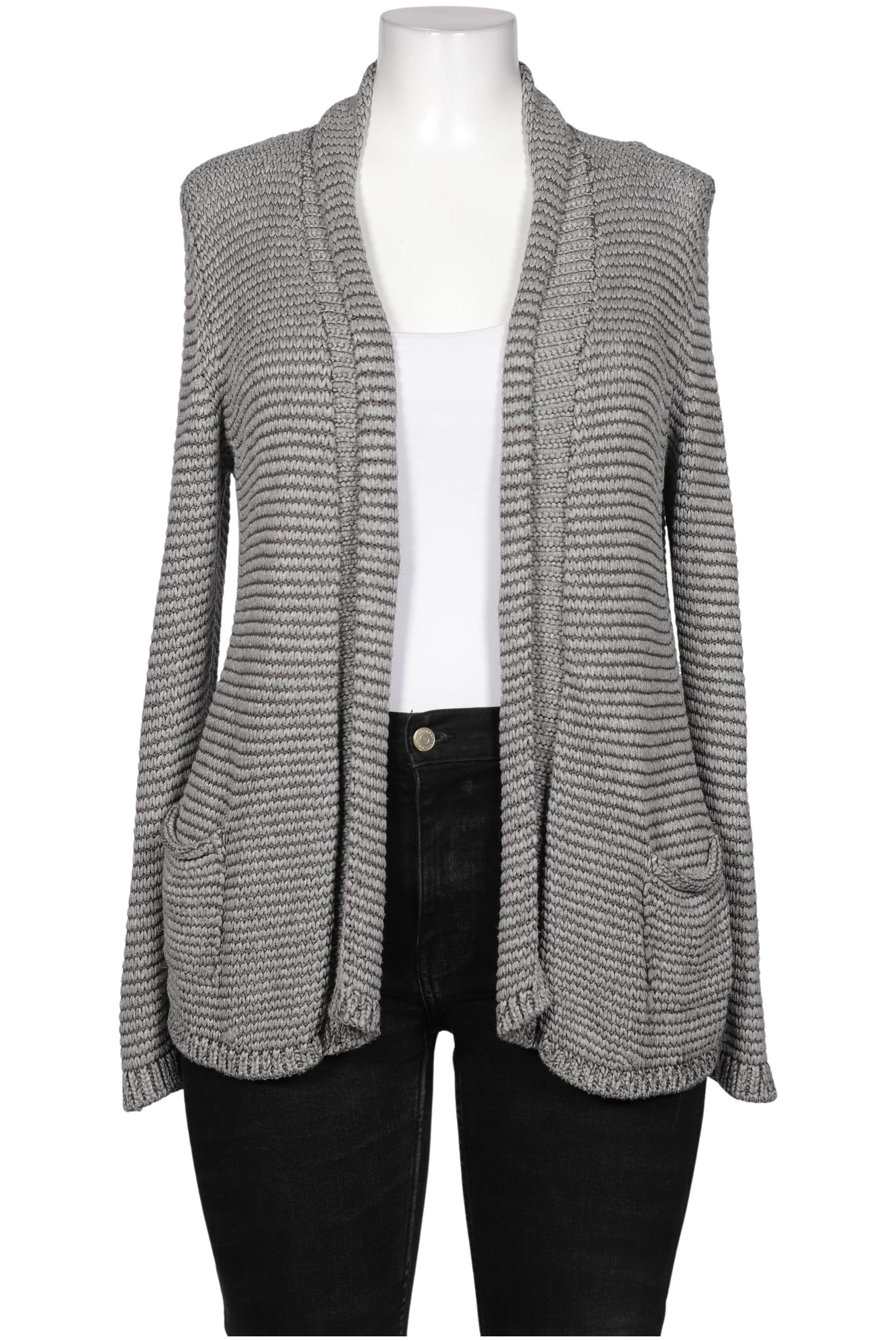 

Comma Damen Strickjacke, grau, Gr. 42