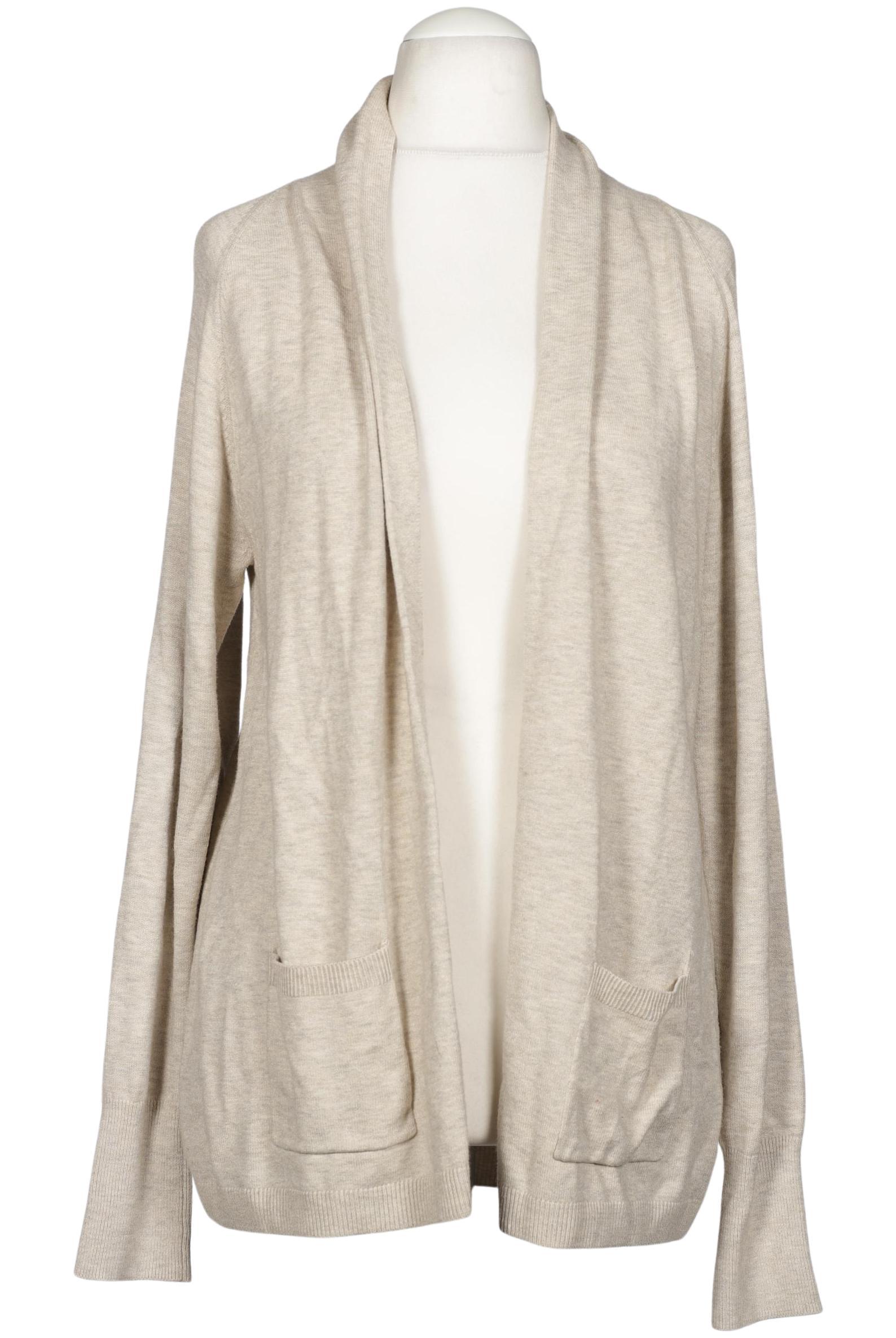 

Comma Damen Strickjacke, beige, Gr. 36