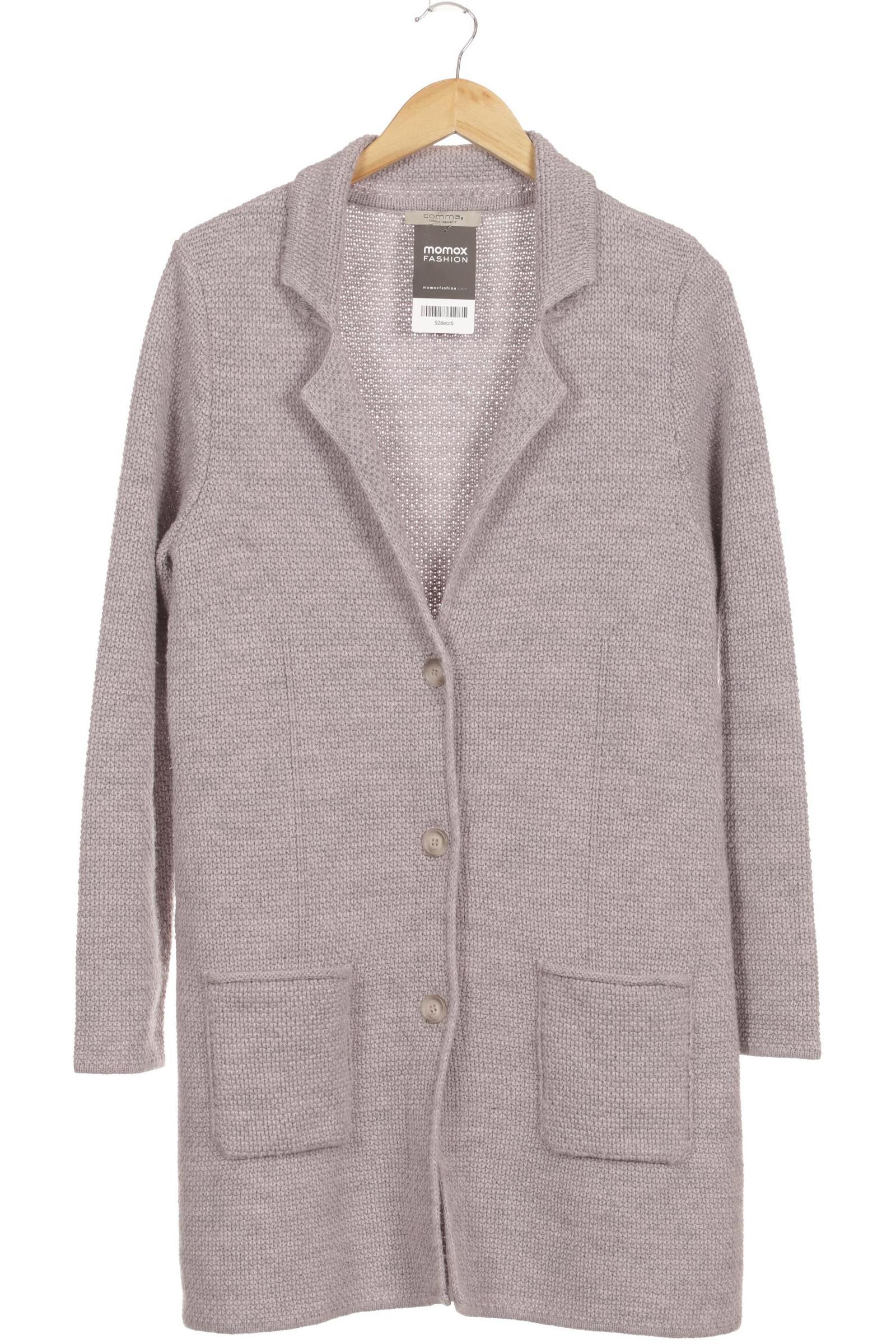 

Comma Damen Strickjacke, grau, Gr. 42