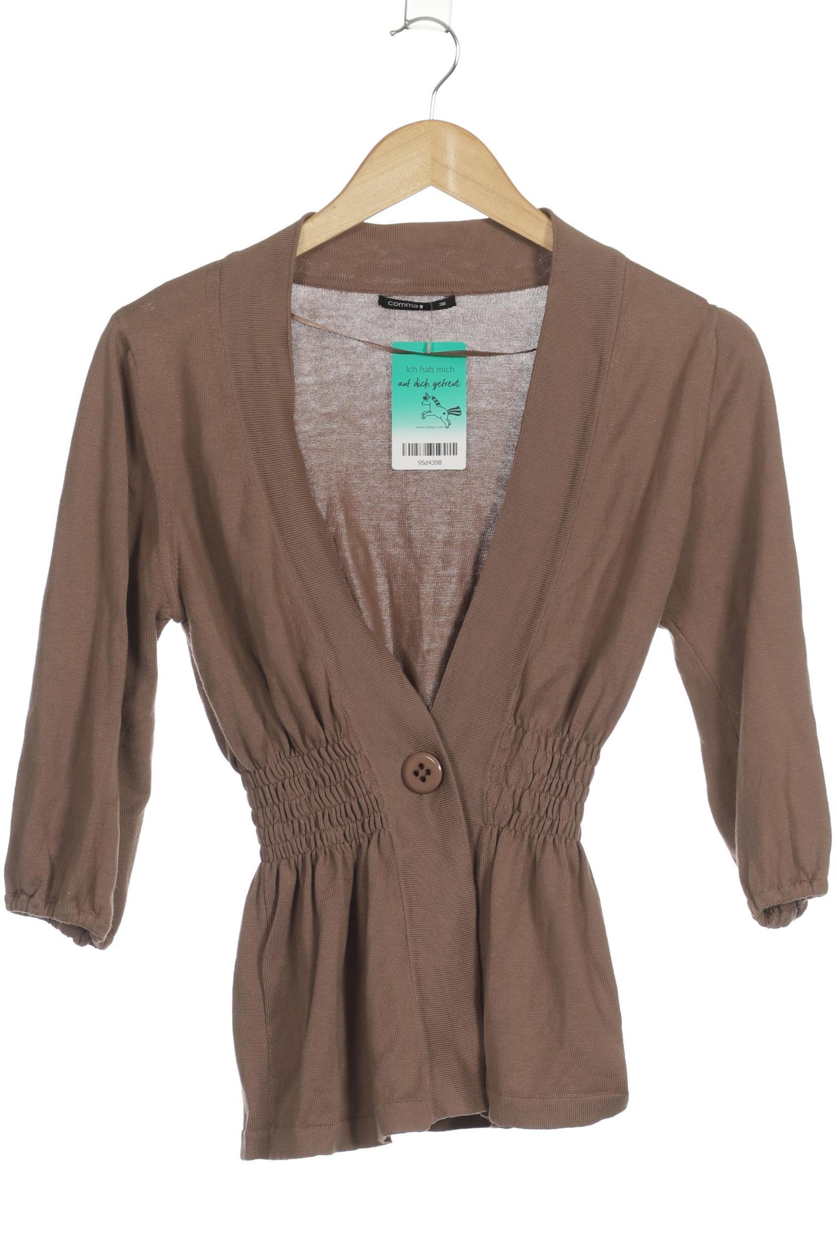 

Comma Damen Strickjacke, braun, Gr. 38