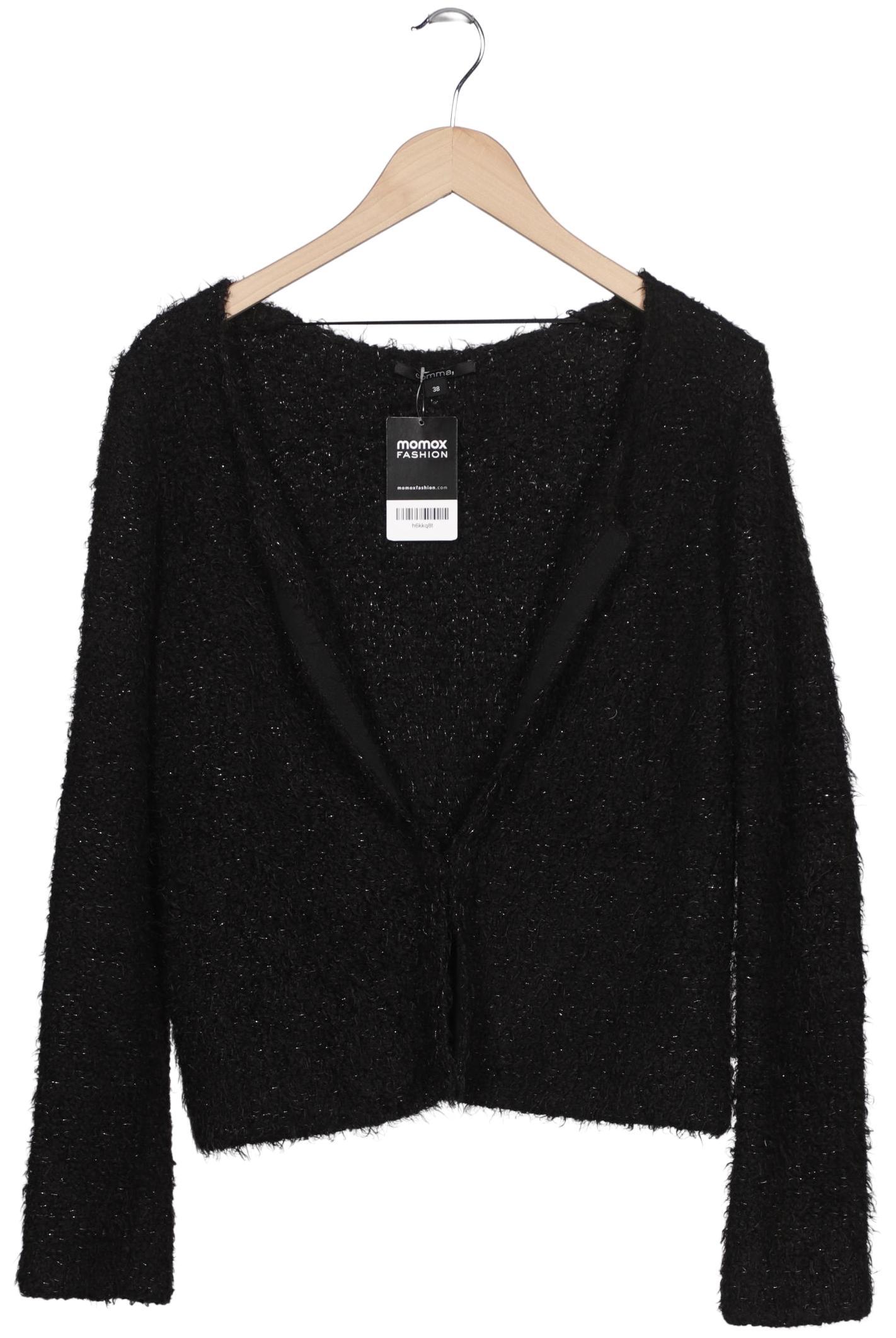 

Comma Damen Strickjacke, schwarz, Gr. 38