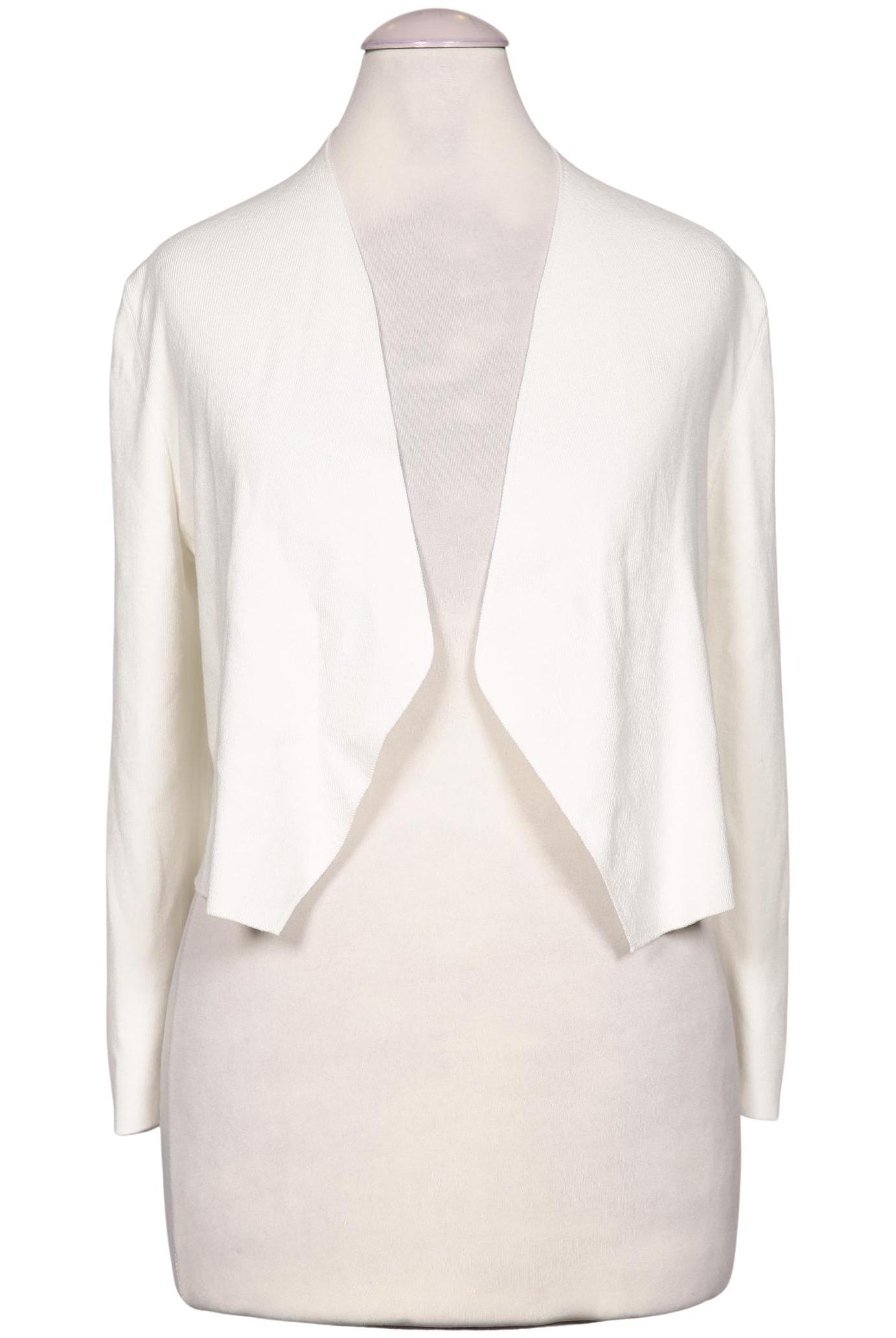 

Comma Damen Strickjacke, weiß, Gr. 36