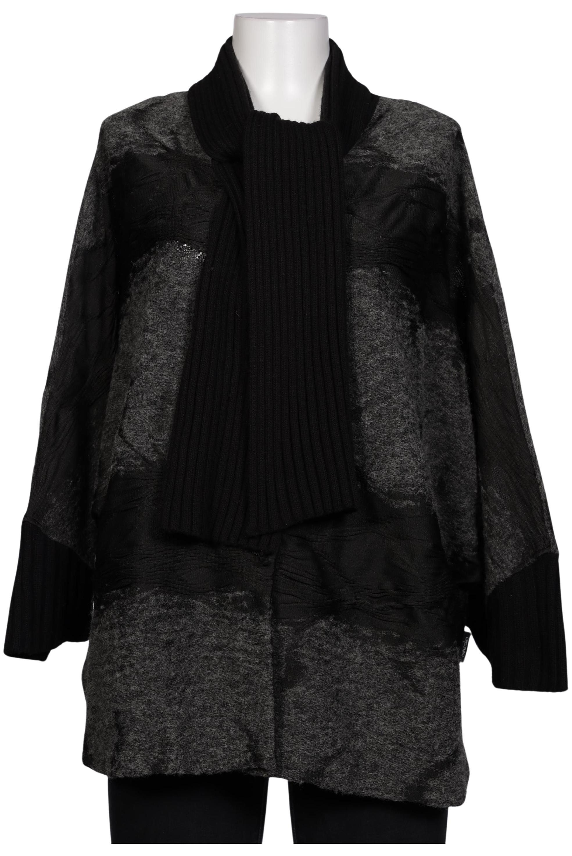 

Comma Damen Strickjacke, grau, Gr. 44