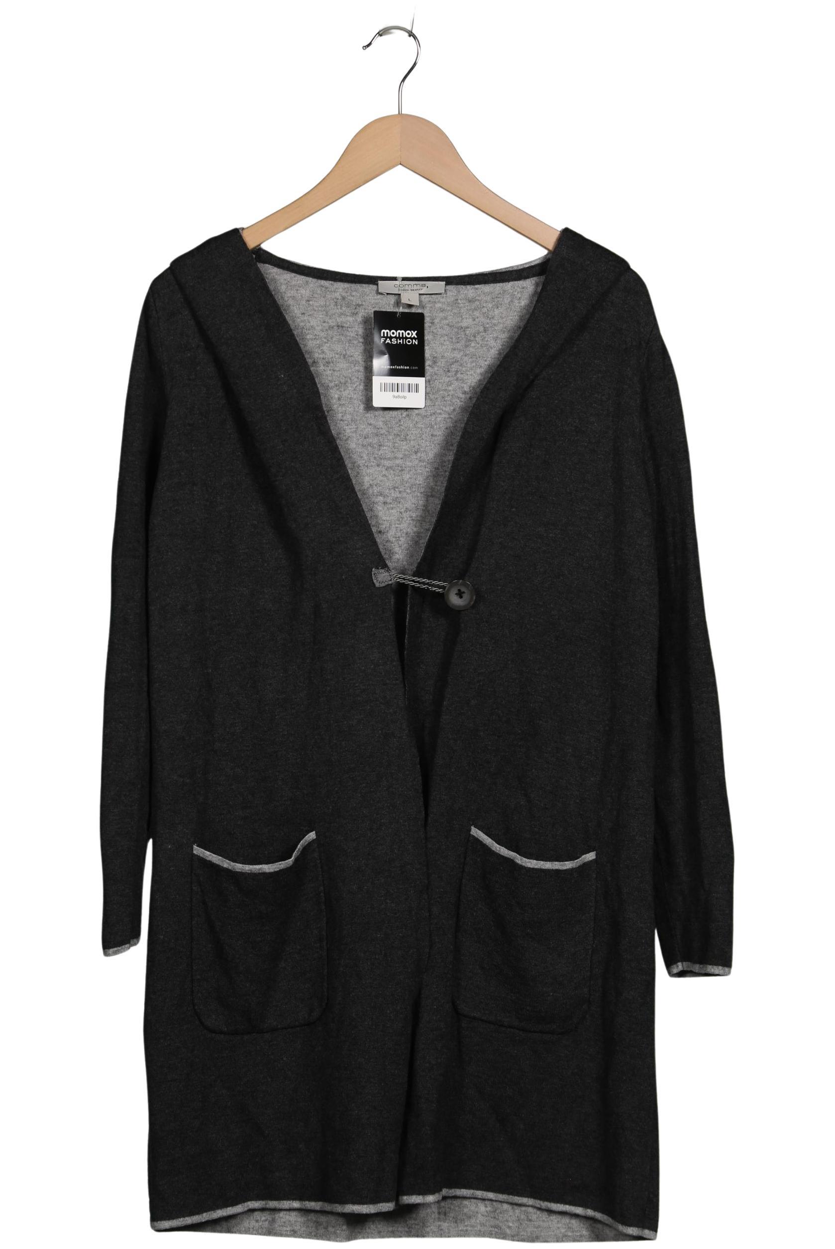 

Comma Damen Strickjacke, grau, Gr. 42