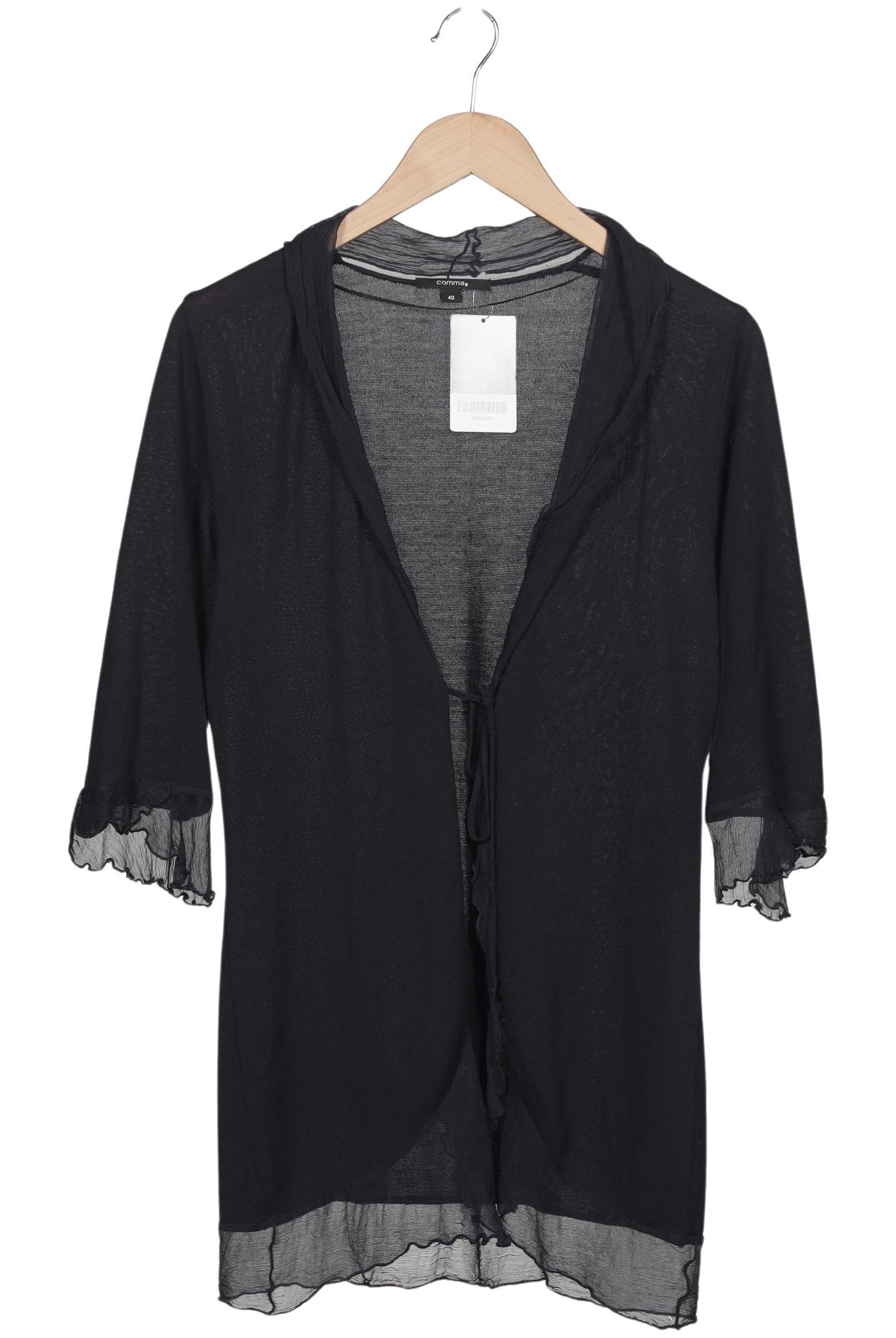 

Comma Damen Strickjacke, marineblau, Gr. 40