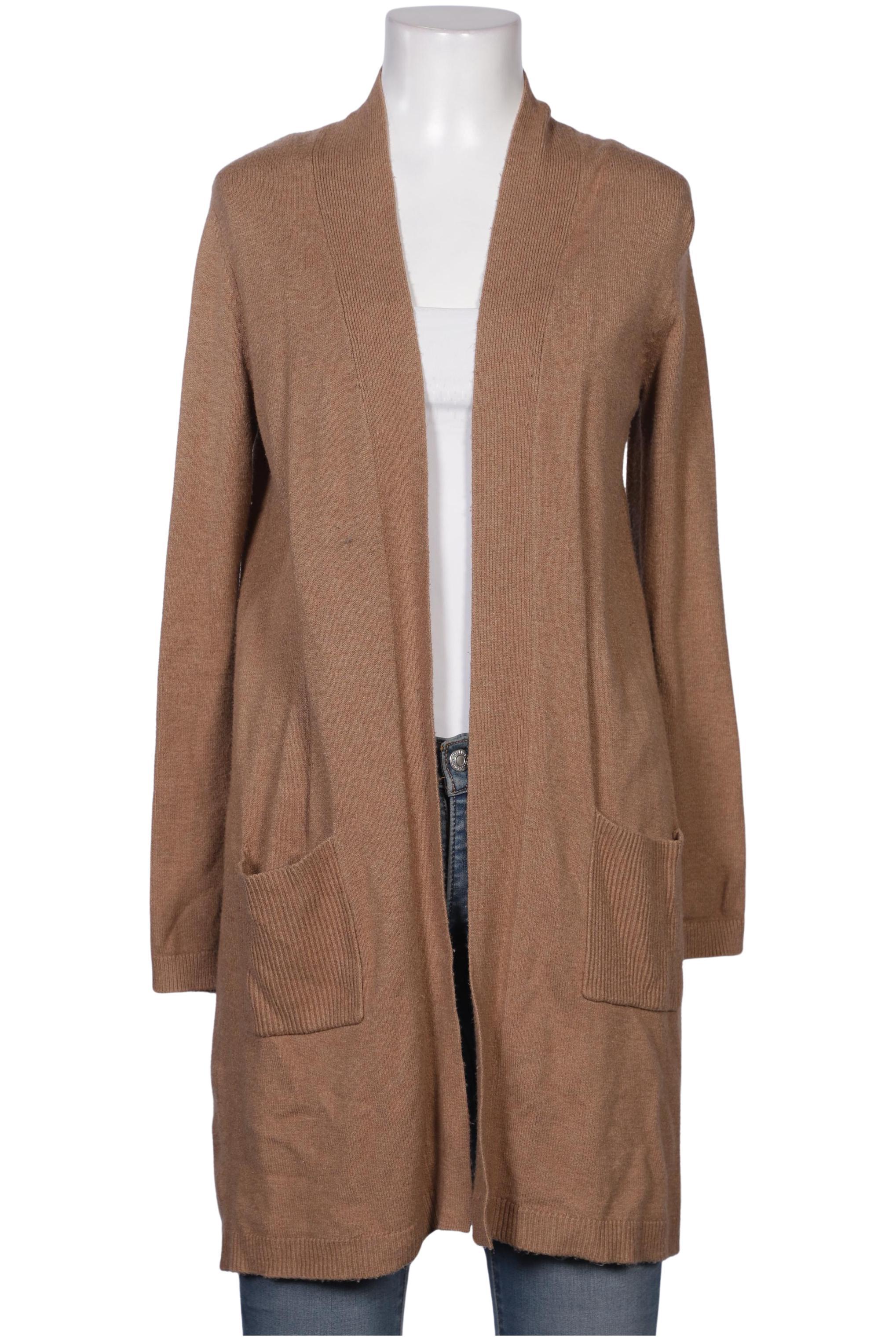 

Comma Damen Strickjacke, beige, Gr. 36