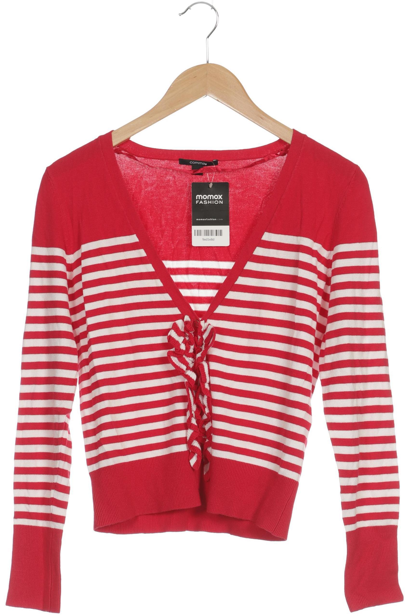 

Comma Damen Strickjacke, rot, Gr. 36