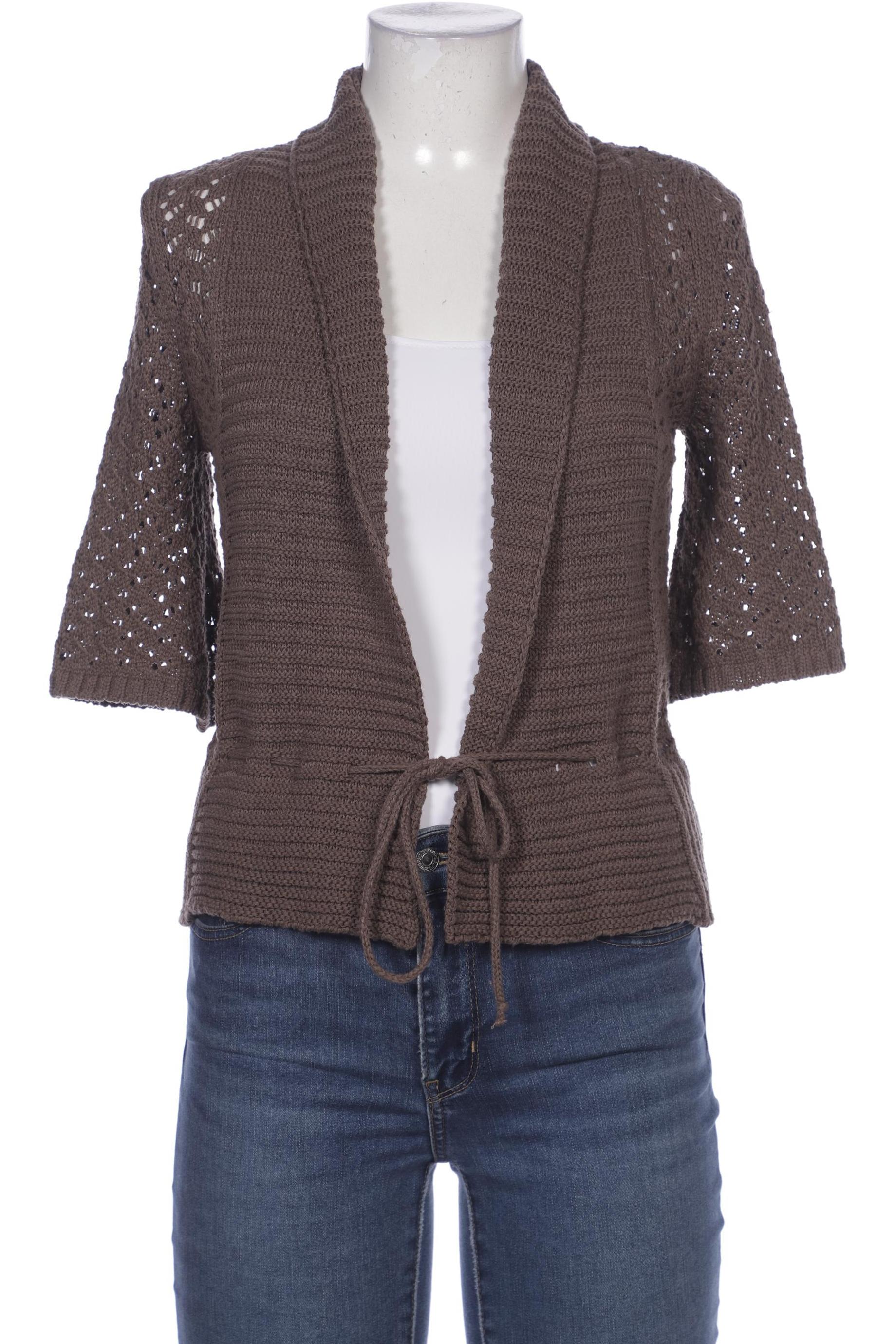 

Comma Damen Strickjacke, braun, Gr. 36