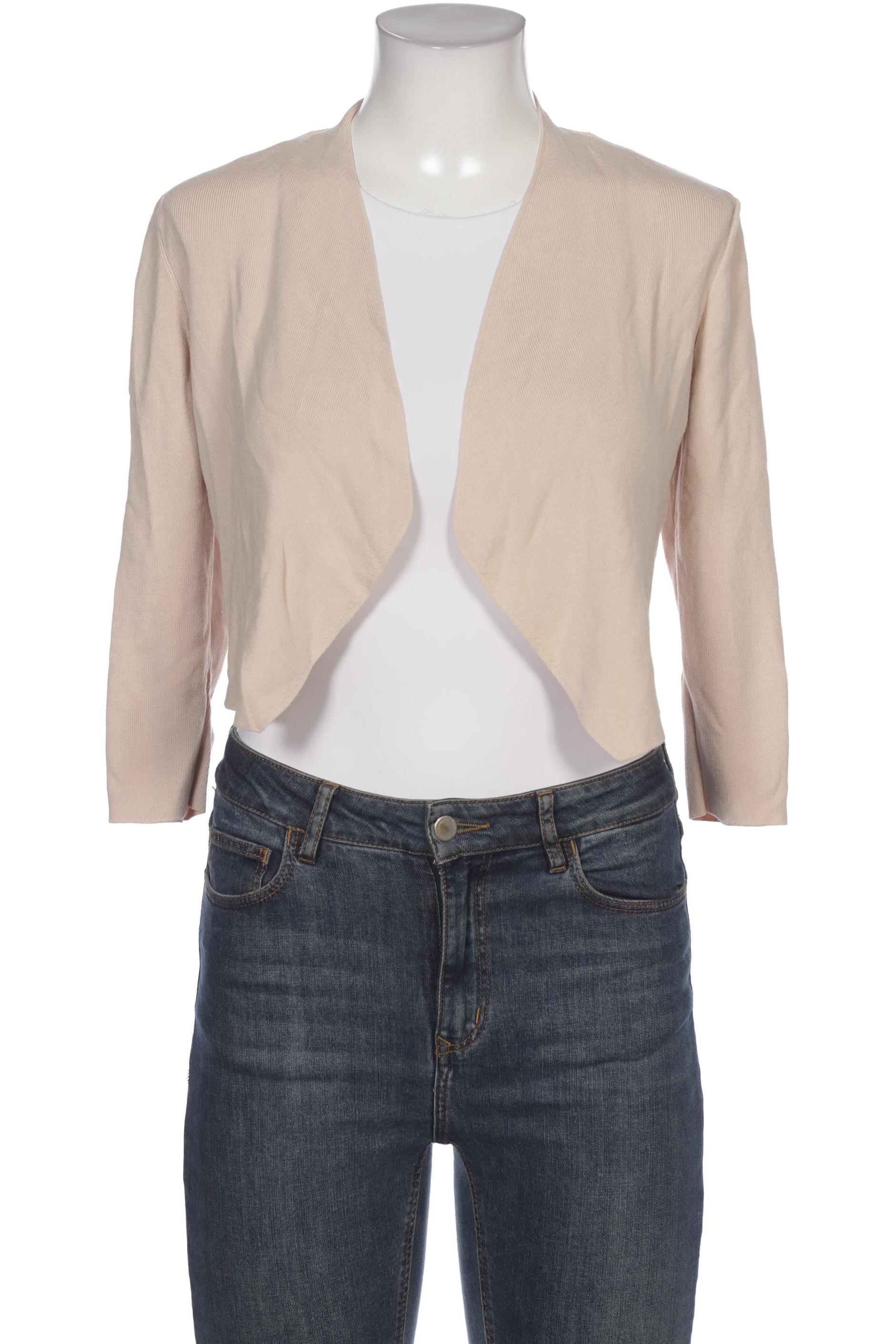 

Comma Damen Strickjacke, beige, Gr. 38