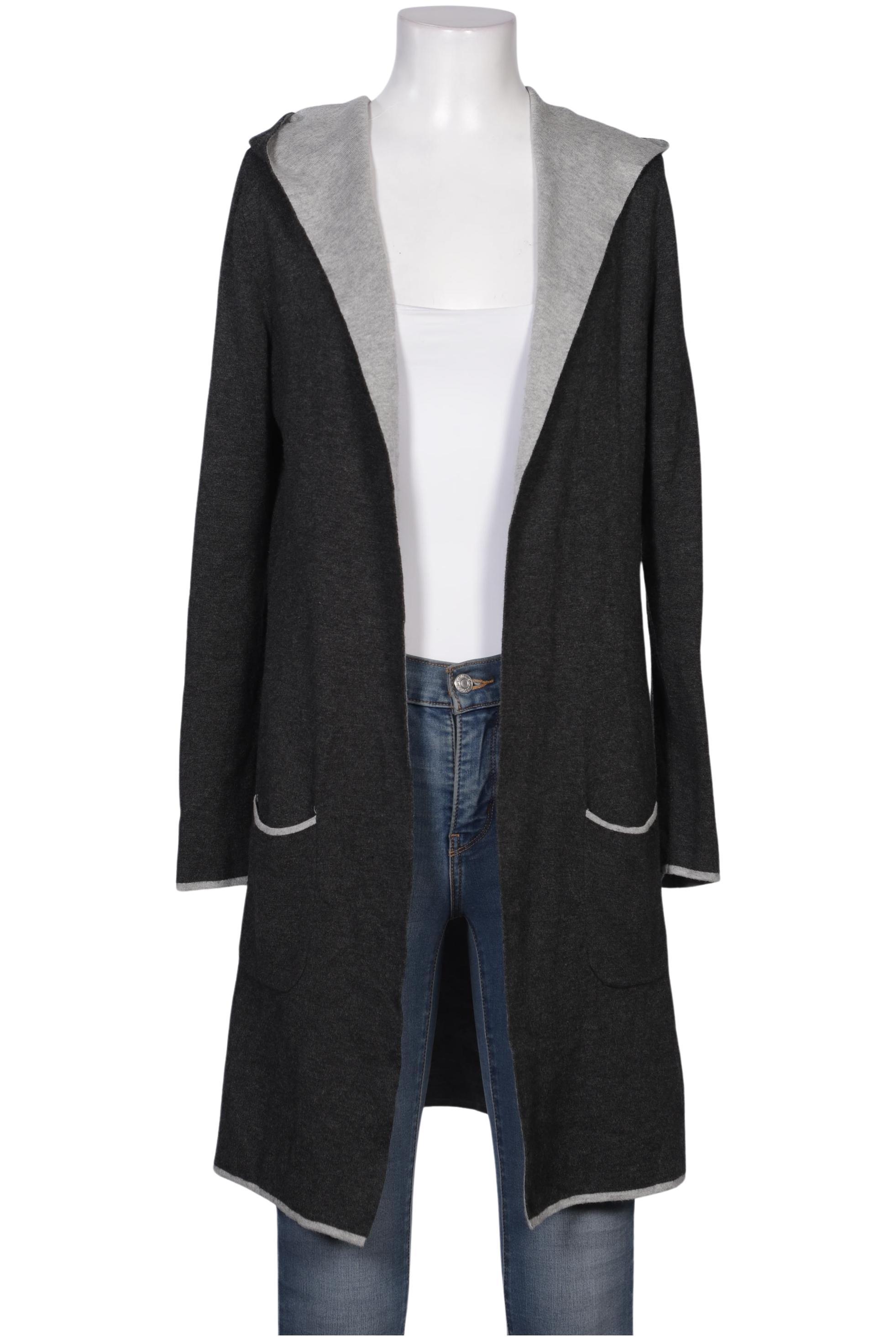 

Comma Damen Strickjacke, grau, Gr. 36